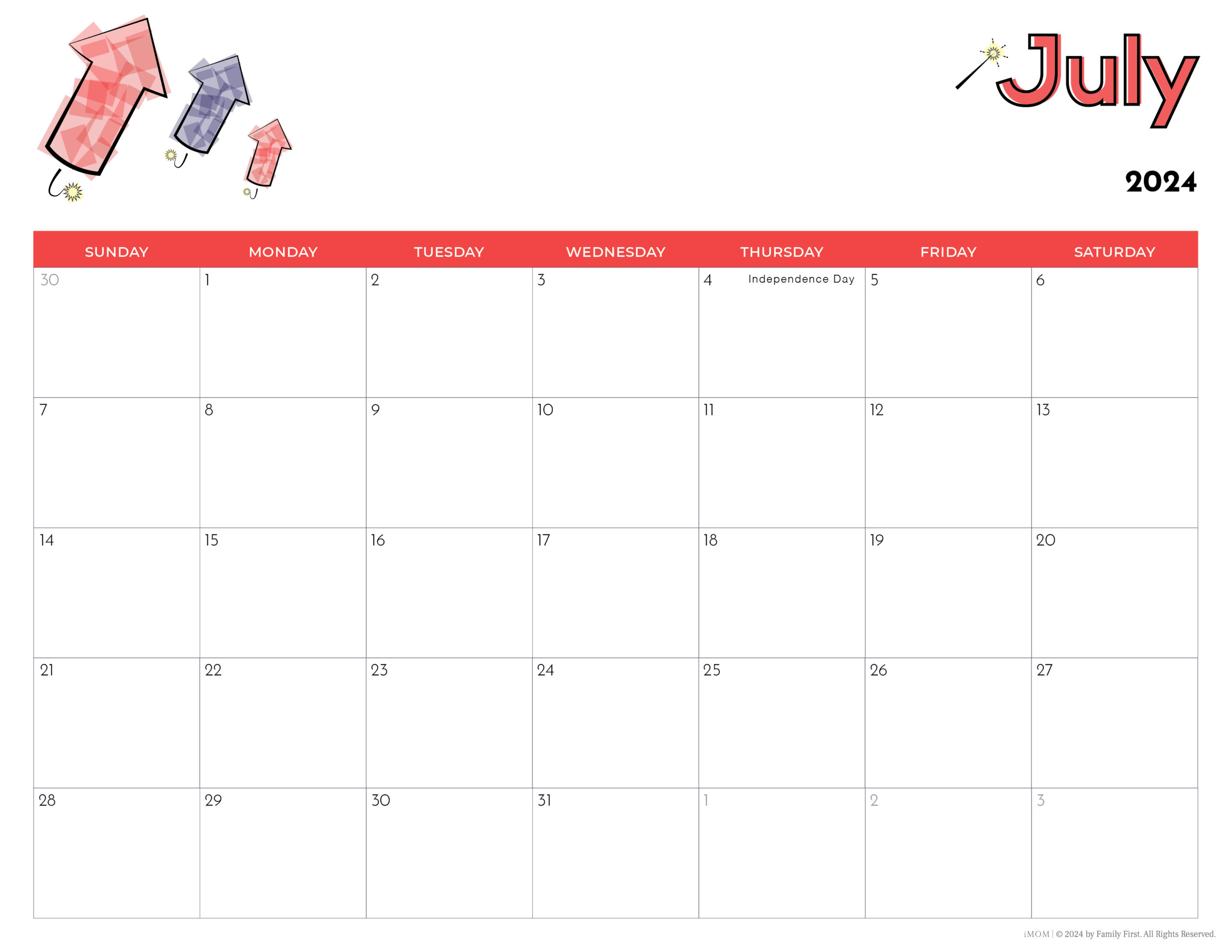 2023-2024 Printable Calendars For Kids - Imom for Kids Printable Calendar 2024