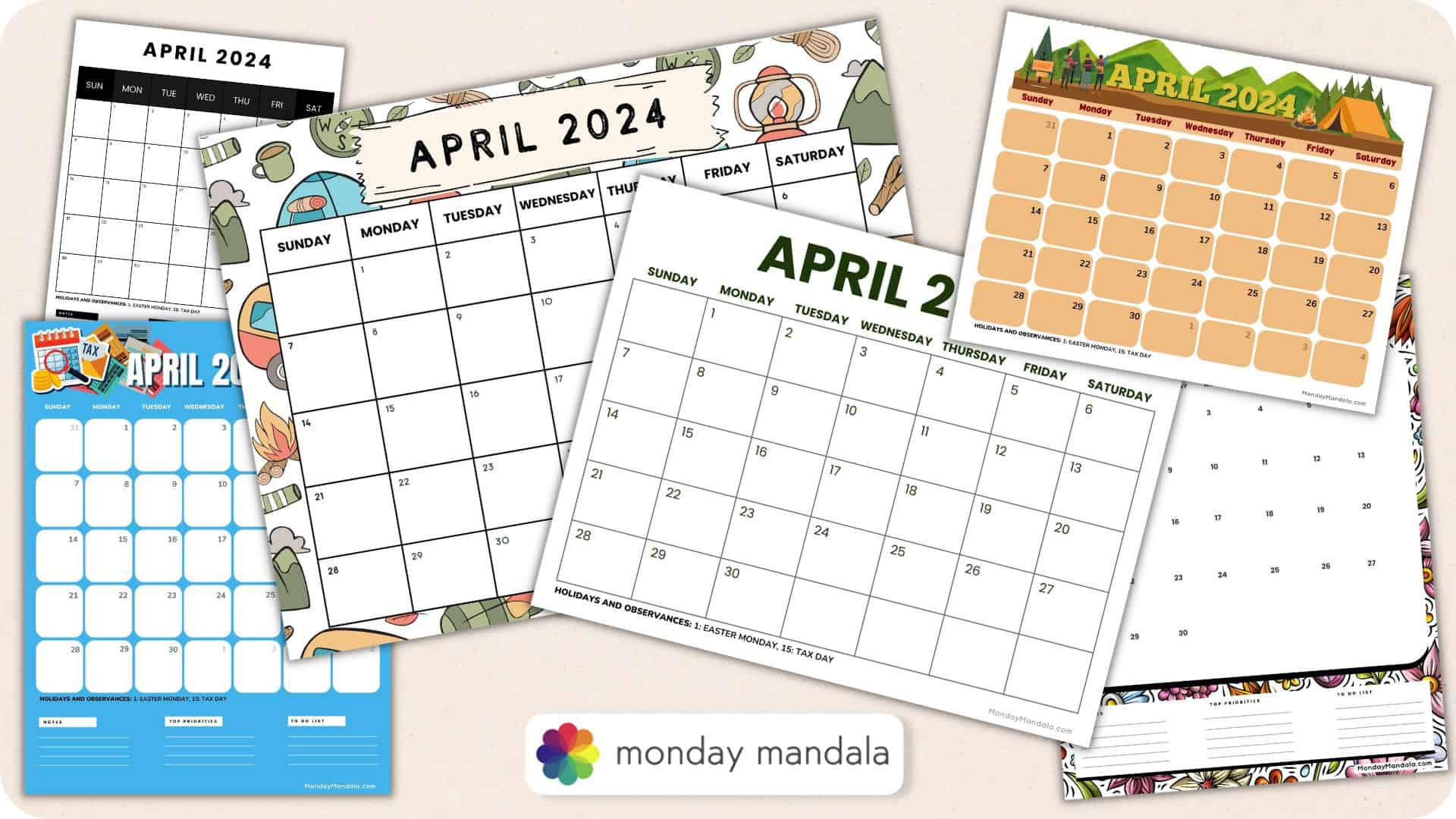 April 2024 Calendars (52 Free Pdf Printables) for Free Printable Disney Calendar 2024