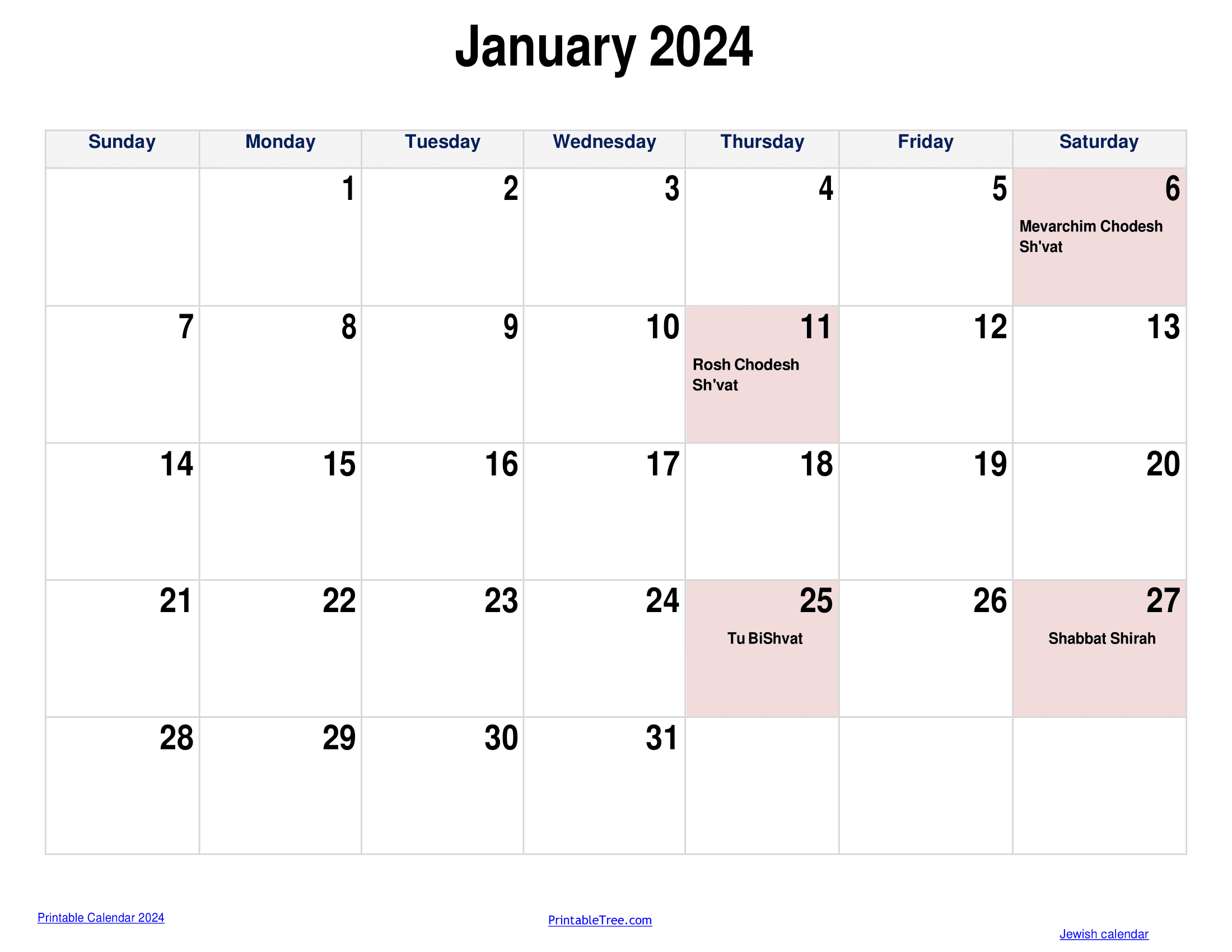 Jewish Calendar 2023, 2024 Pdf Templates With Jewish Holidays Lists for Printable Jewish Calendar 2024