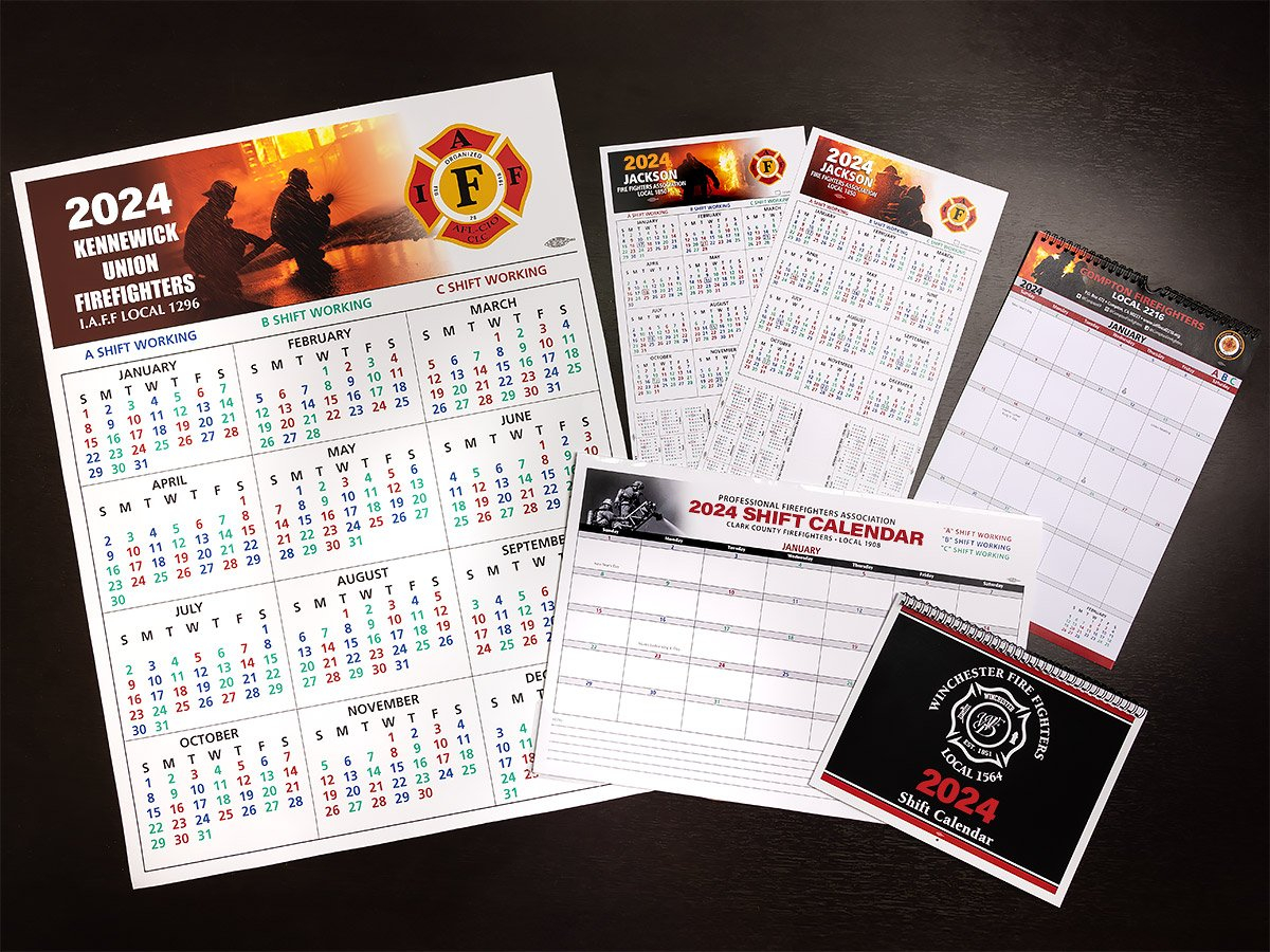 Printable Firefighter Shift Calendar 2024 Printable Calendar 2024