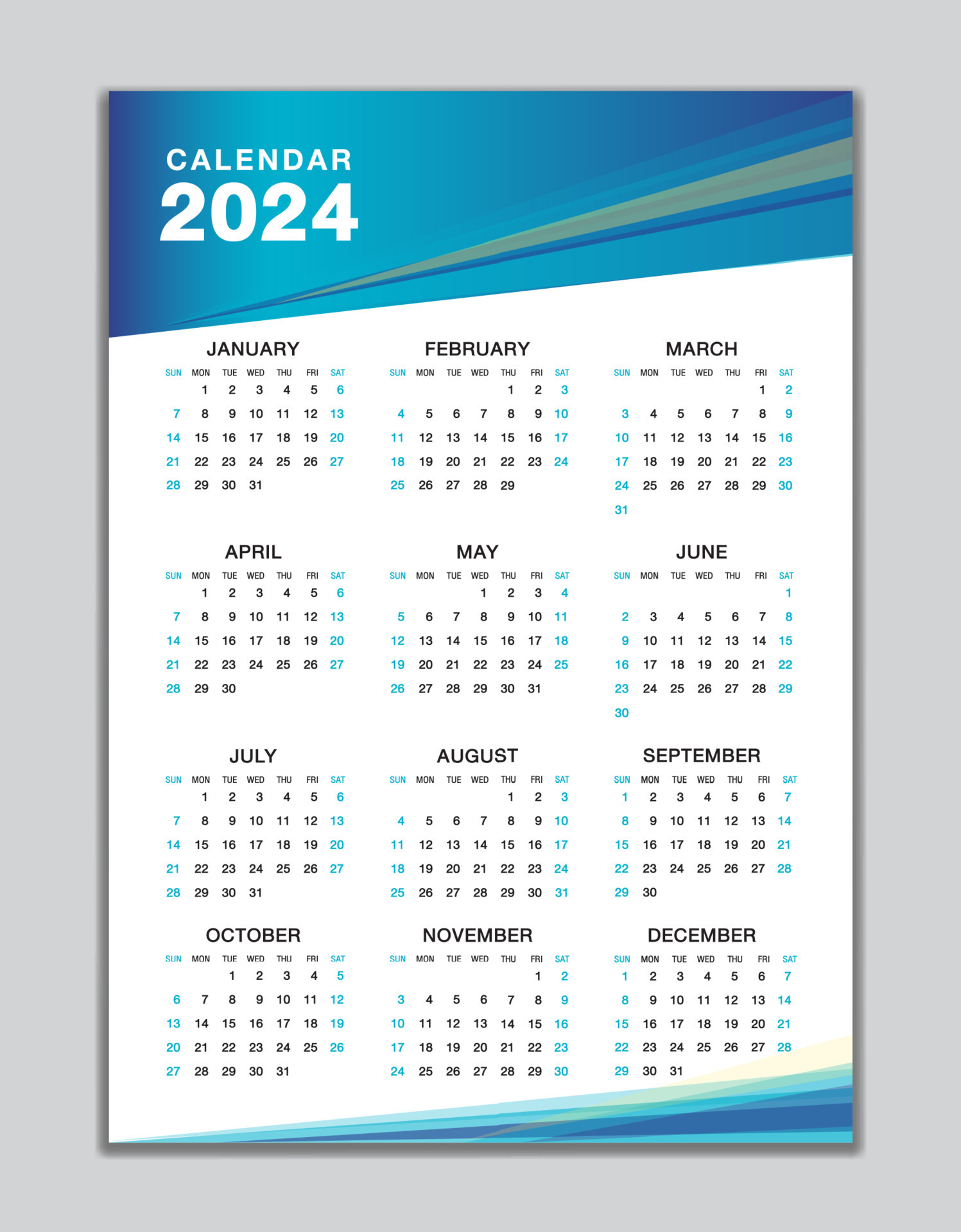 2024 Broadcast Calendar Printable Printable Calendar 2024