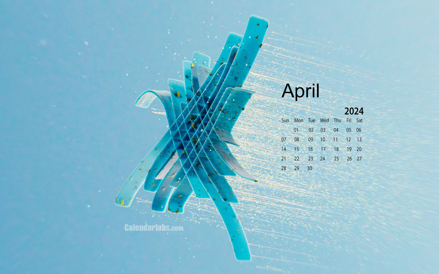 April 2024 Desktop Wallpaper Calendar - Calendarlabs intended for April 2024 Wallpaper Calendar
