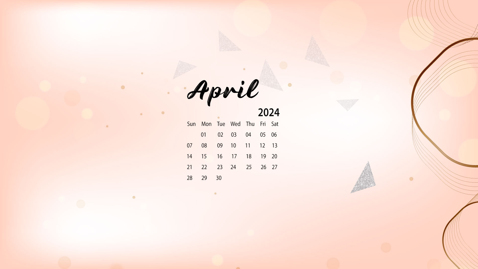 April 2024 Desktop Wallpaper Calendar - Calendarlabs throughout April 2024 Calendar Wallpaper Desktop