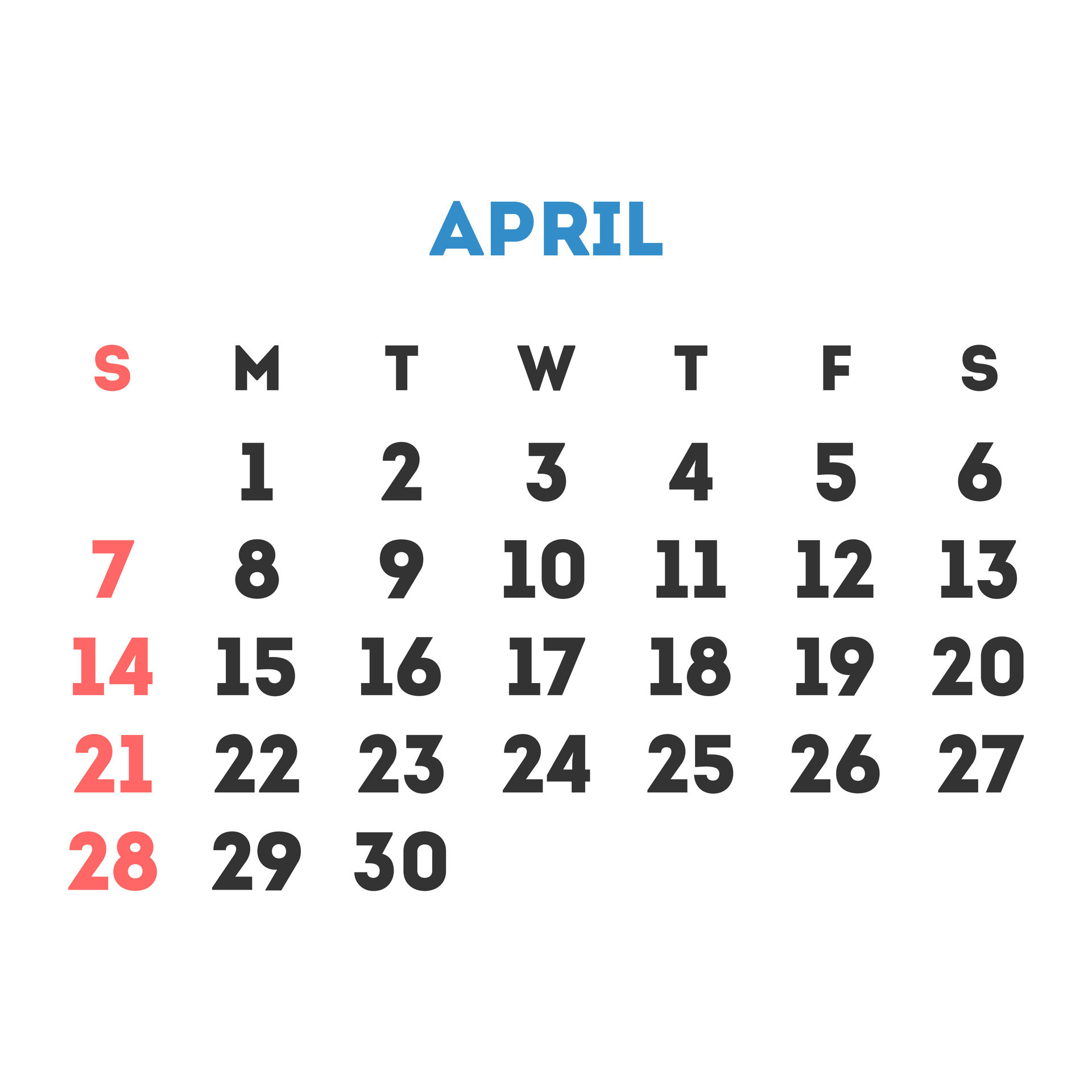 April 2024 Month Calendar. Vector Illustration. 31751014 Vector throughout April -May 2024 Calendar