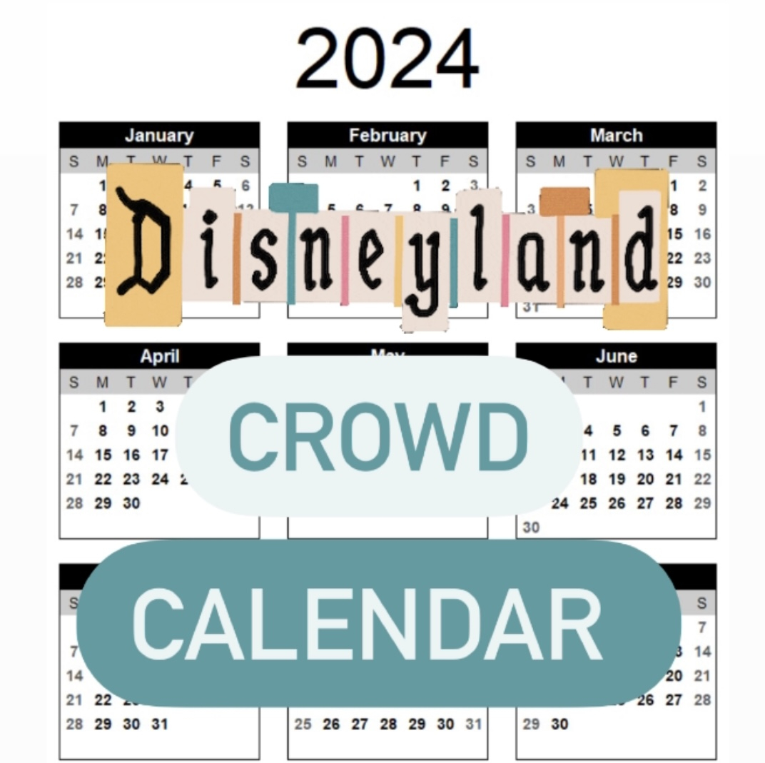 Disneyland 2024 Crowd Calendar - Disneyland Resort Tips And More pertaining to Disney Attendance Calendar 2024
