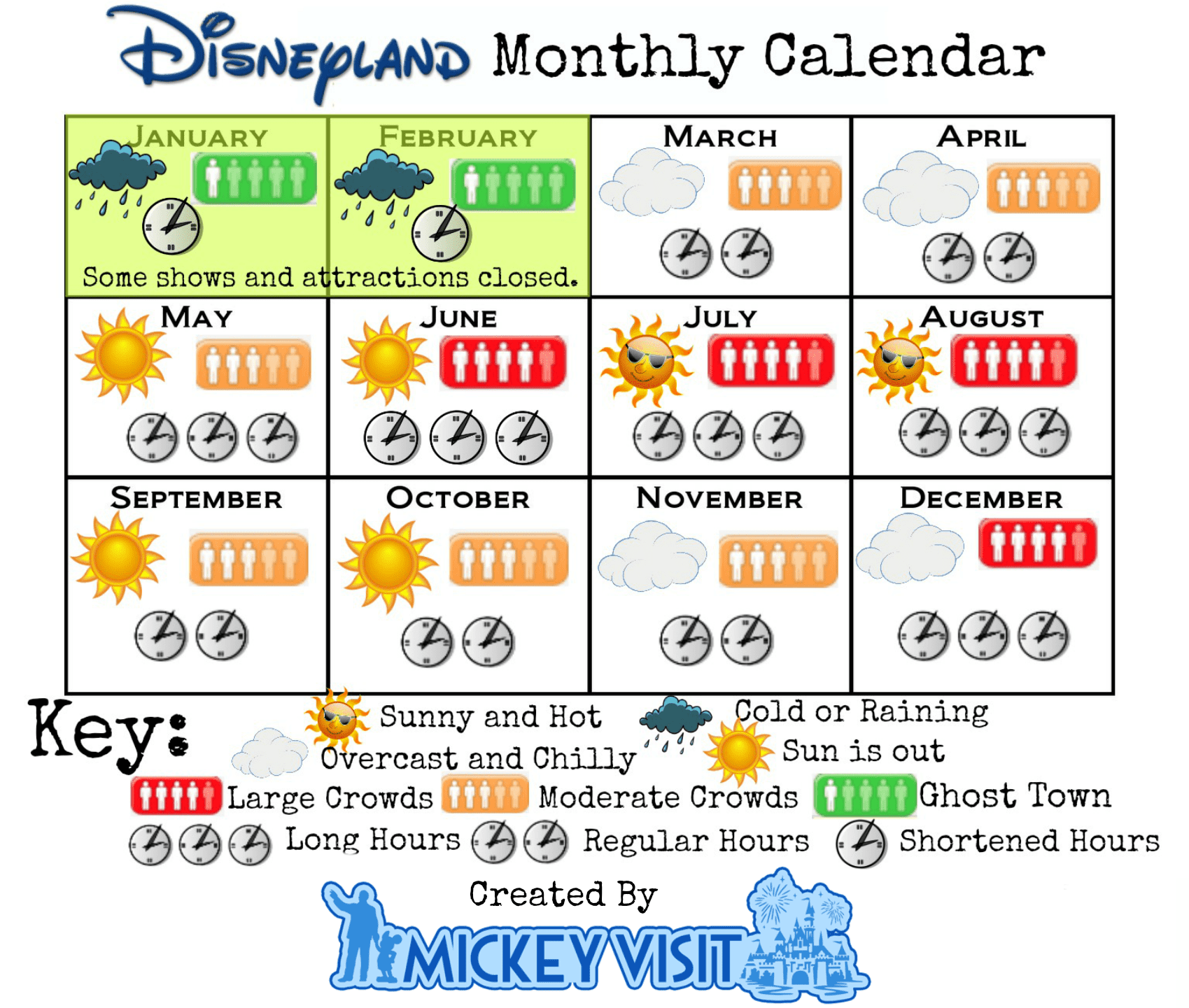 Disneyland Crowd Calendar - When To Visit 2024 throughout Disneyland Crowd Calendar April 2024