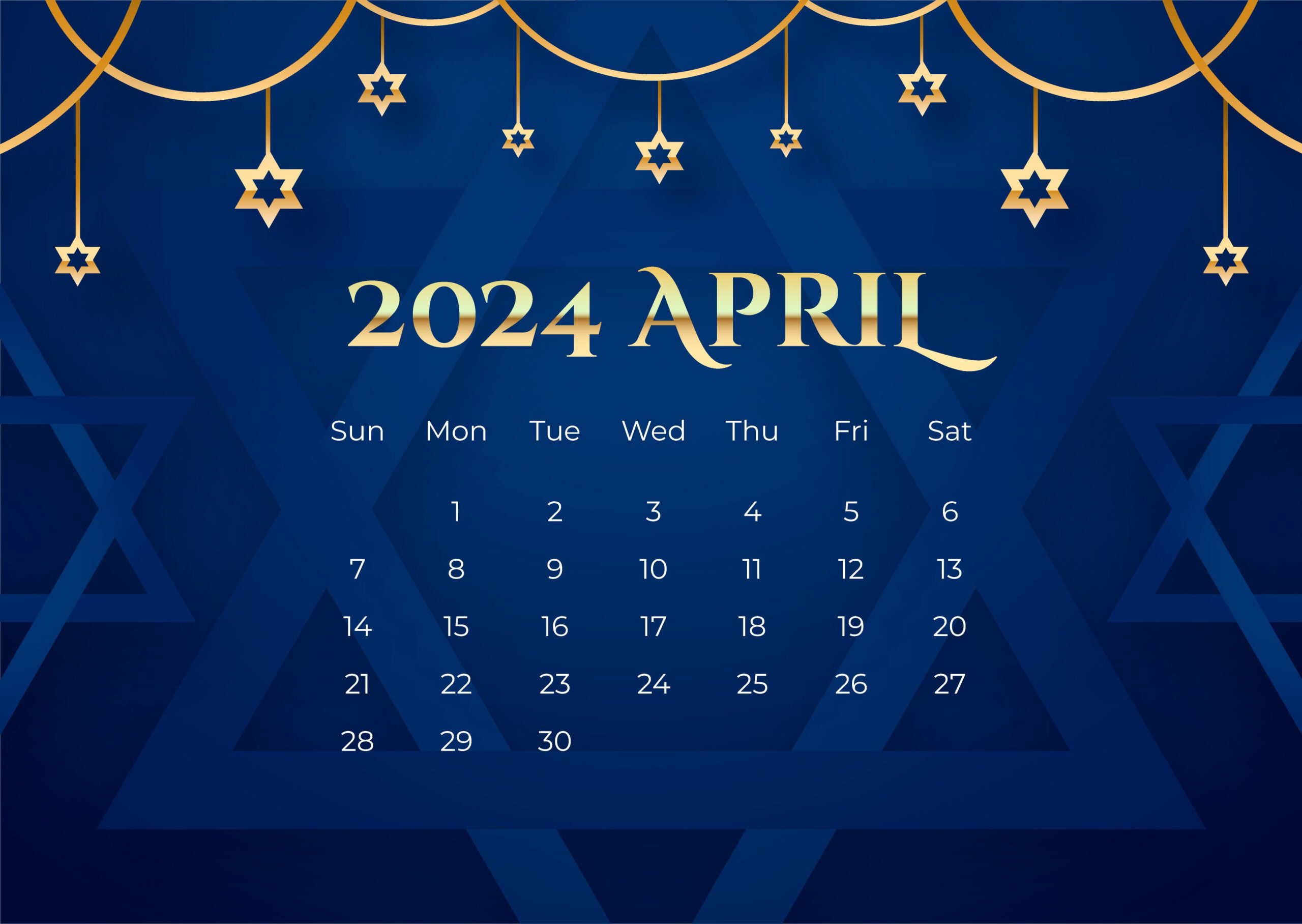 Jewish Calendar April 2024 Template - Edit Online &amp;amp; Download inside Jewish Calendar April 2024