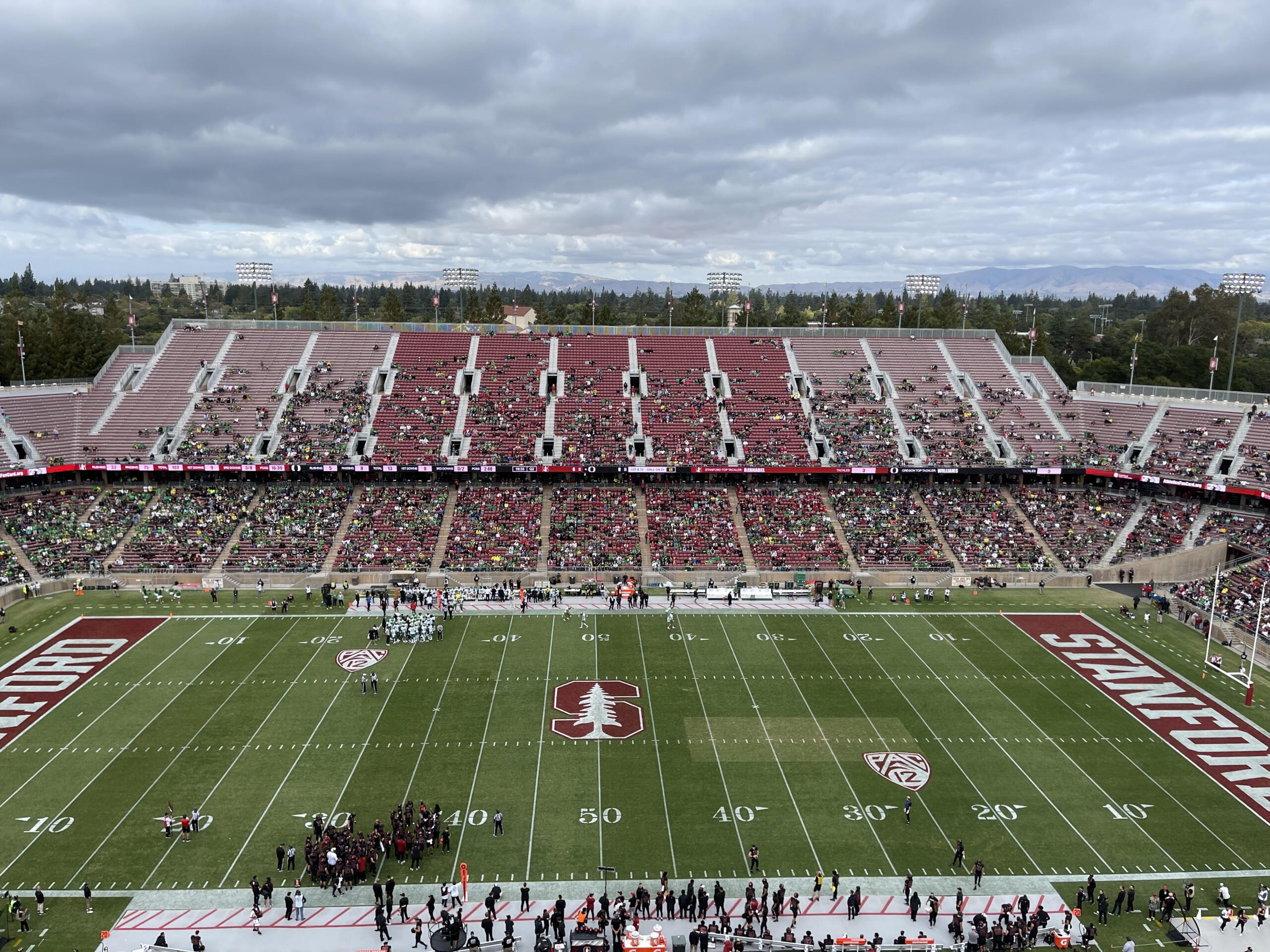 Oregon At Stanford Attendance Announced At 32K : R/Pac12 in Stanford Football Attendance 2024