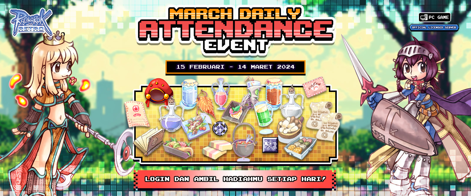 Ragnarok Retro | Daily Attendance March 2024 throughout Attendance Of March 2024