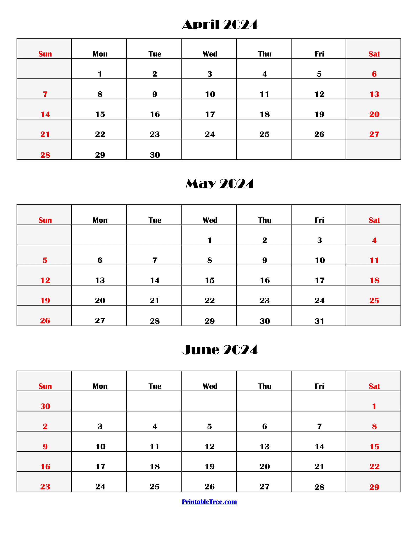 Three Months Calendar Printable Pdf 2024 inside April 3 2024 Calendar