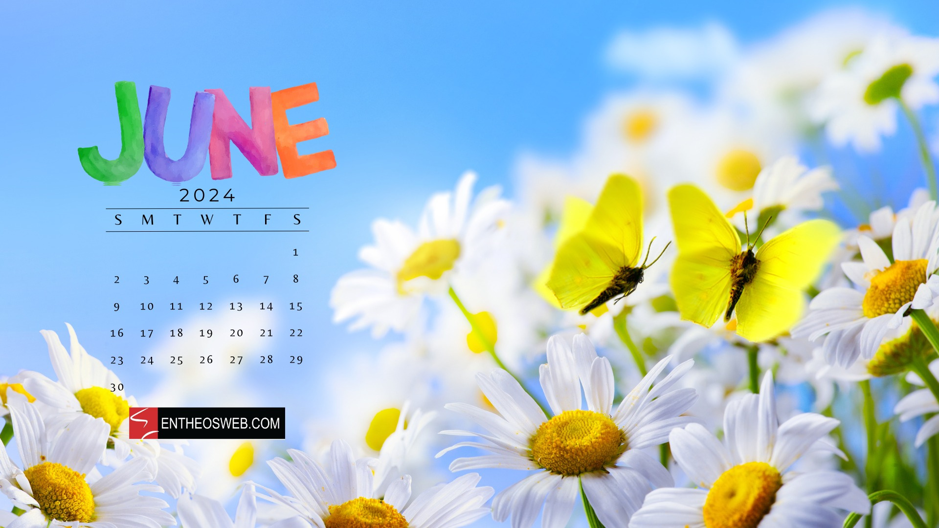 June 2024 Desktop Wallpaper Calendars | Entheosweb within June Calendar Desktop Wallpaper 2024
