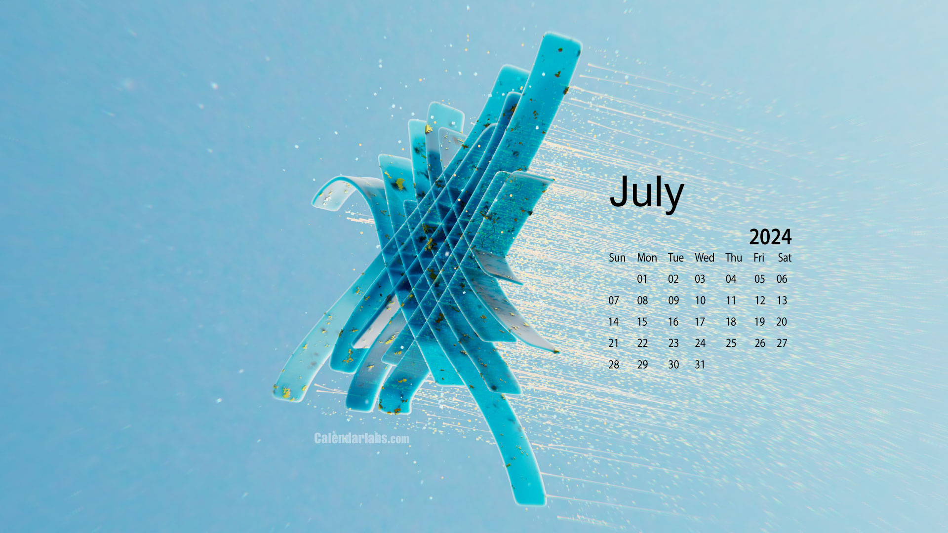 July 2024 Desktop Wallpaper Calendar - Calendarlabs throughout Calendar Wallpaper July 2024