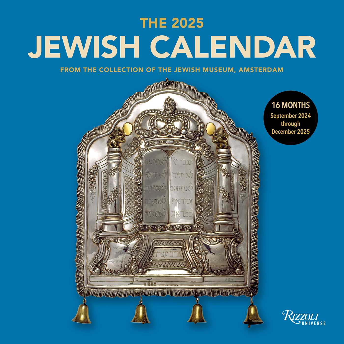 The Jewish Calendar 2024–2025 (5785) 16-Month Wall Calendar - Book with July 16 Jewish Calendar 2024
