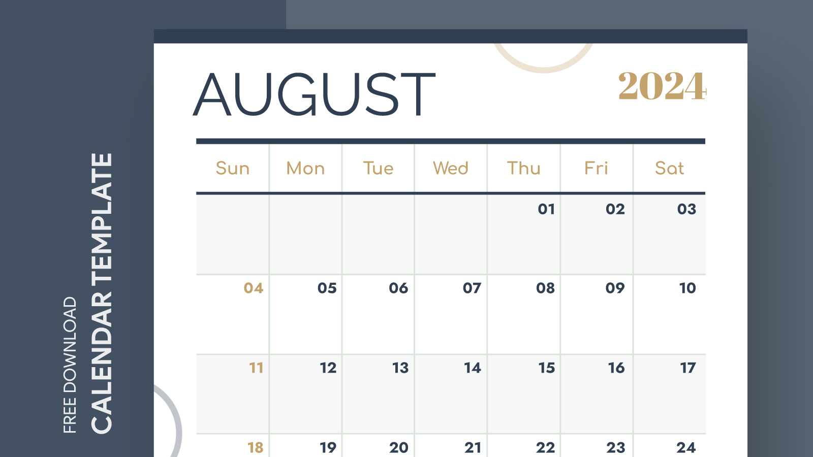 August 2024 Calendar Free Google Docs Template - Gdoc.io pertaining to Google Calendar - August 2024