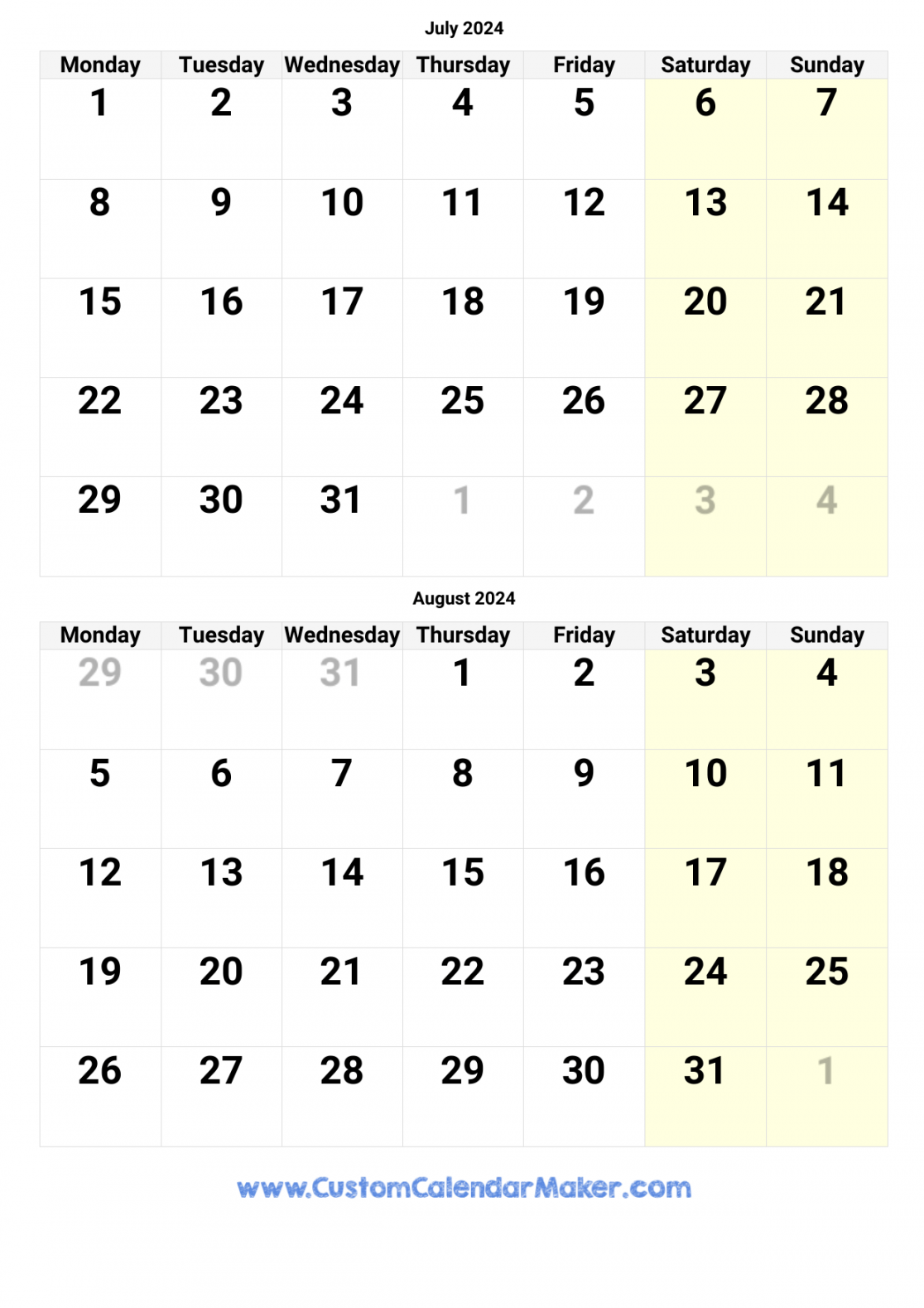 July August September Calendar 2024 regarding August And September 2024 Calendar