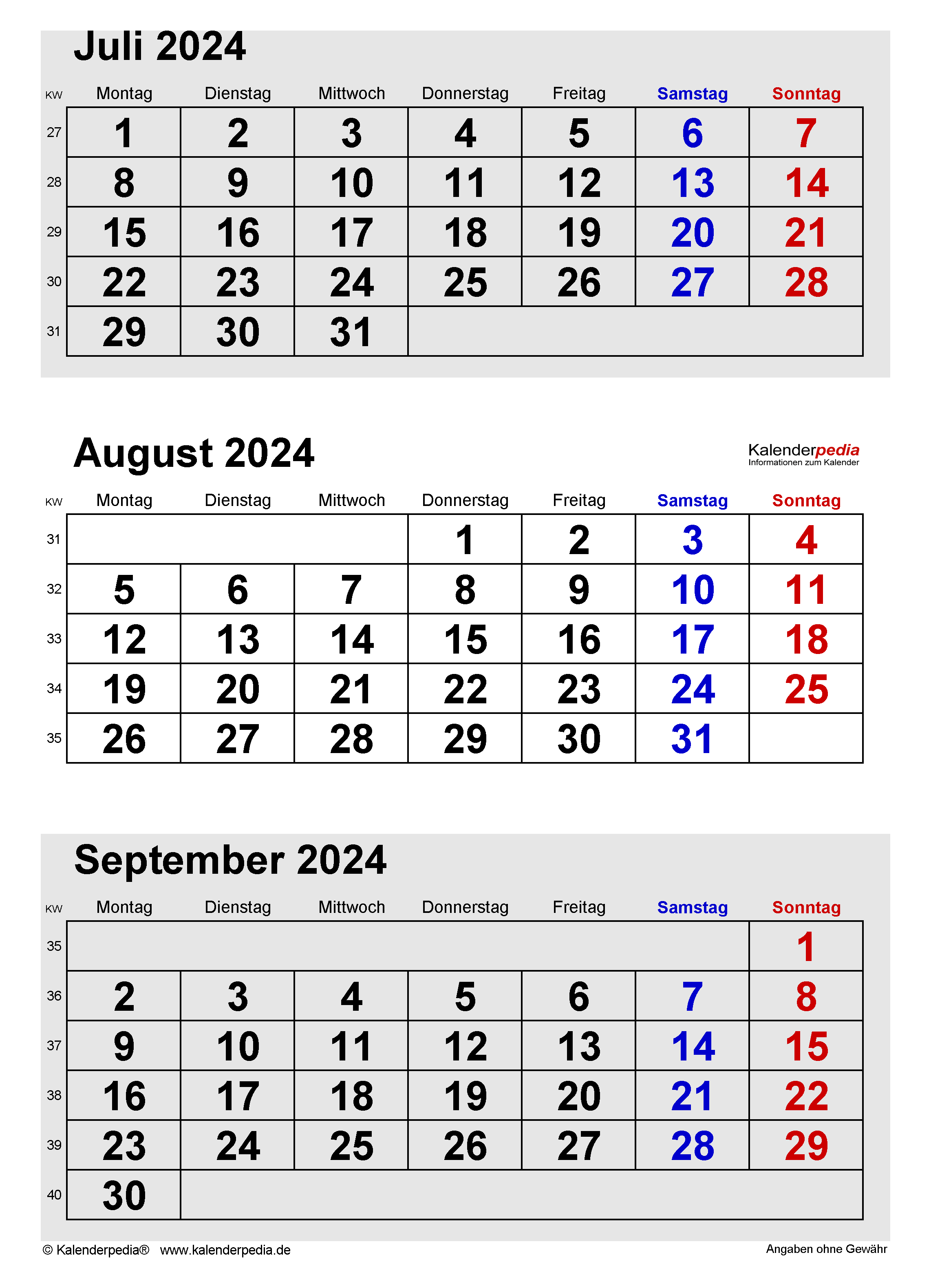 Kalender August 2024 Als Pdf-Vorlagen with August September Calender 2024