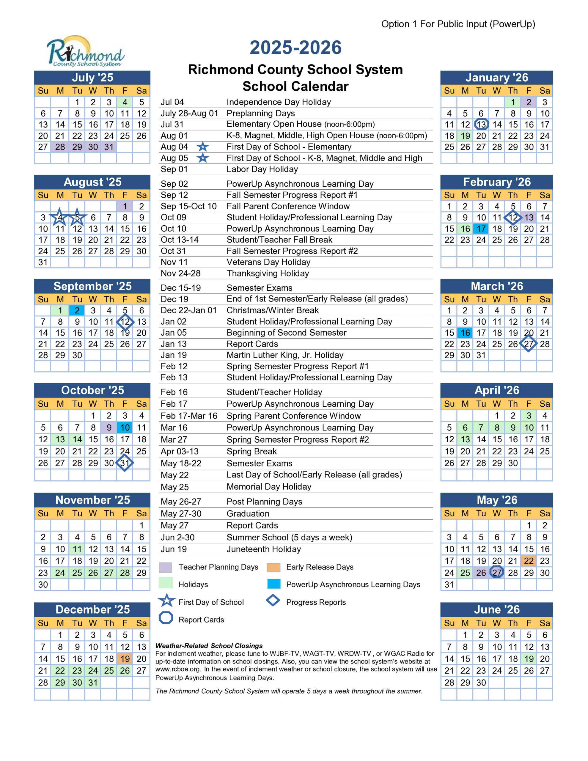 Parents Face Deadline For Input On Modified School Calendar for Augusta University Calendar 2024