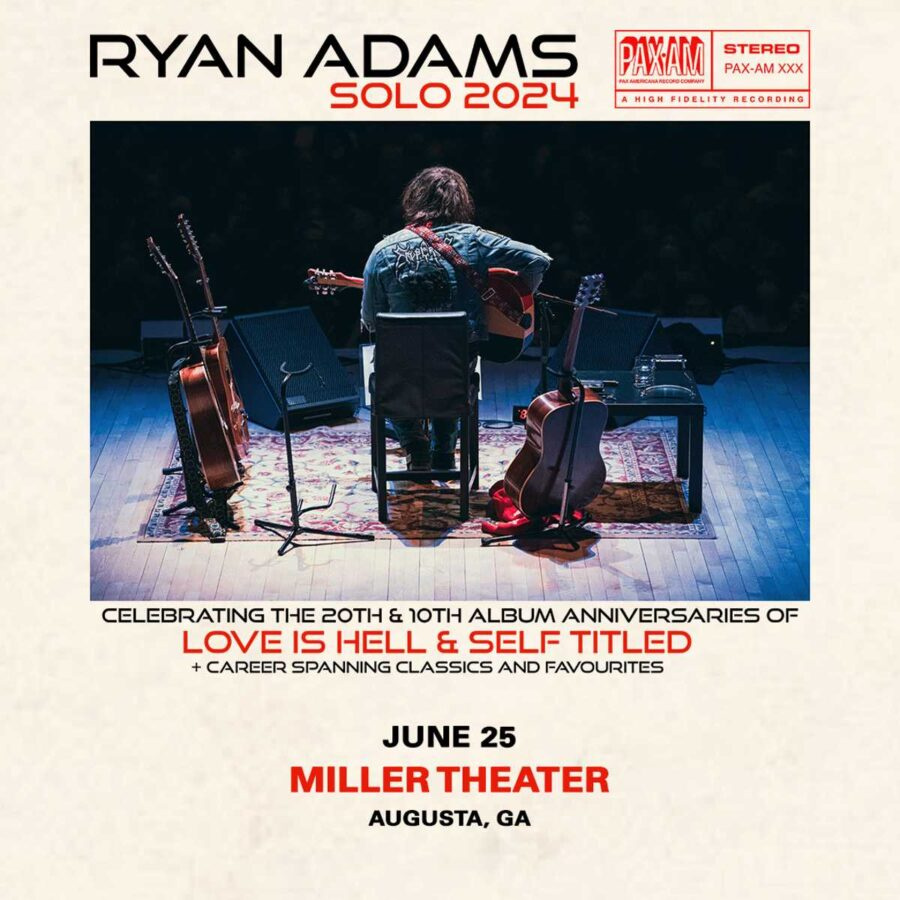 Ryan Adams: Solo 2024 - The Greater Augusta Arts Council&amp;#039;S Arts regarding Augusta Ga Calendar Of Events 2024