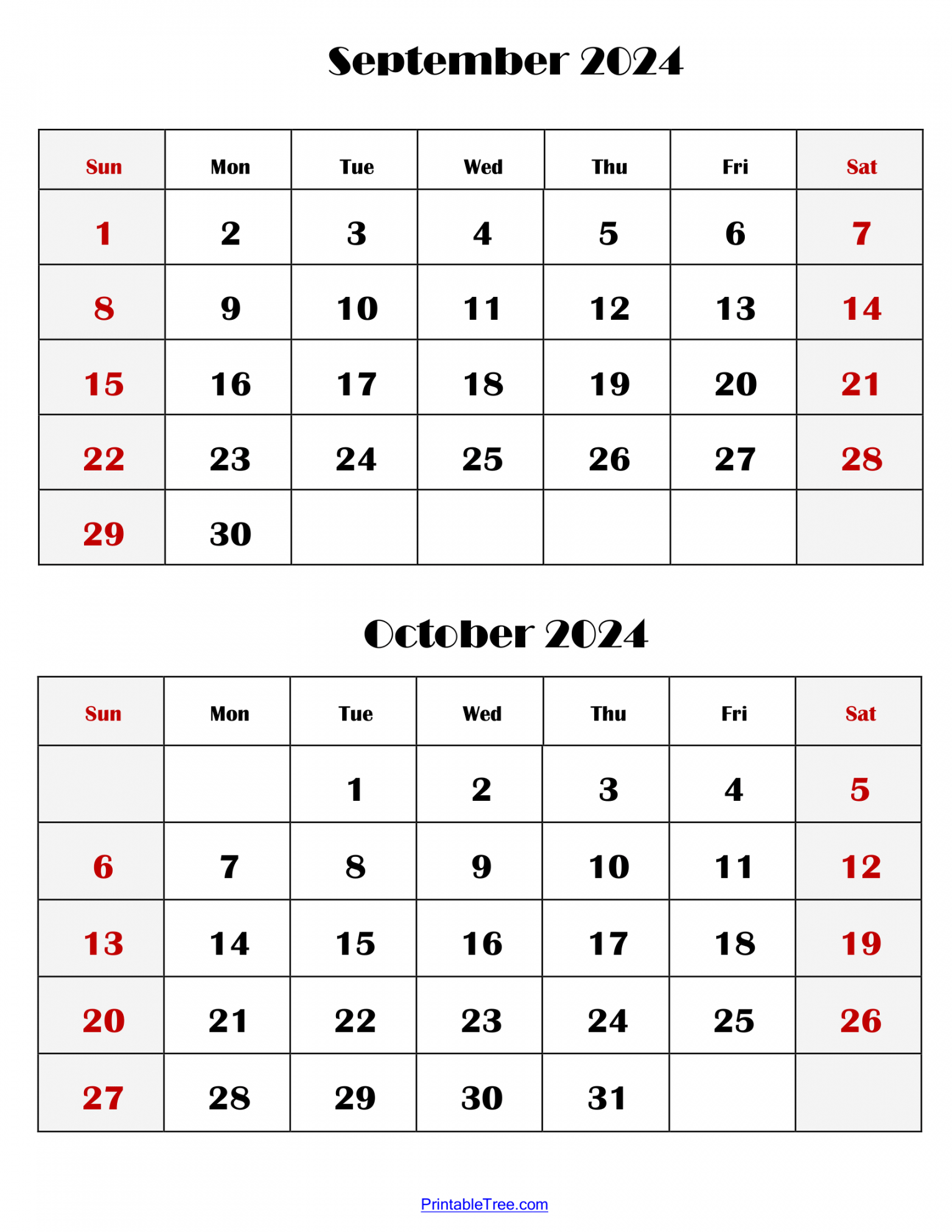 Calendar September October 2024 with regard to Calendar Of September And October 2024