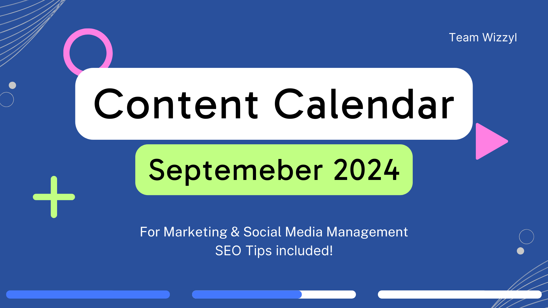 Content Calendar For September 2024 intended for September Social Media Calendar 2024