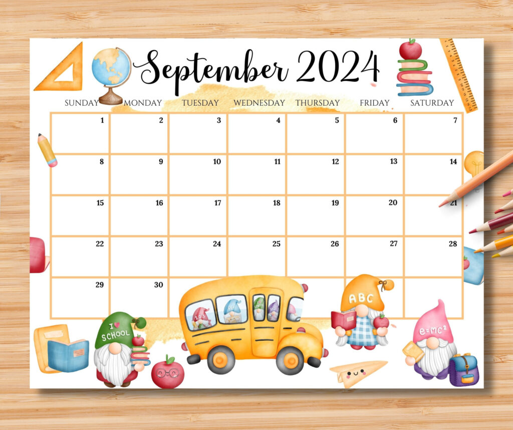 September 2024 Calendar For Preschool Printable Calendar 2025 September 2024 calendar for preschool printable calendar 2025