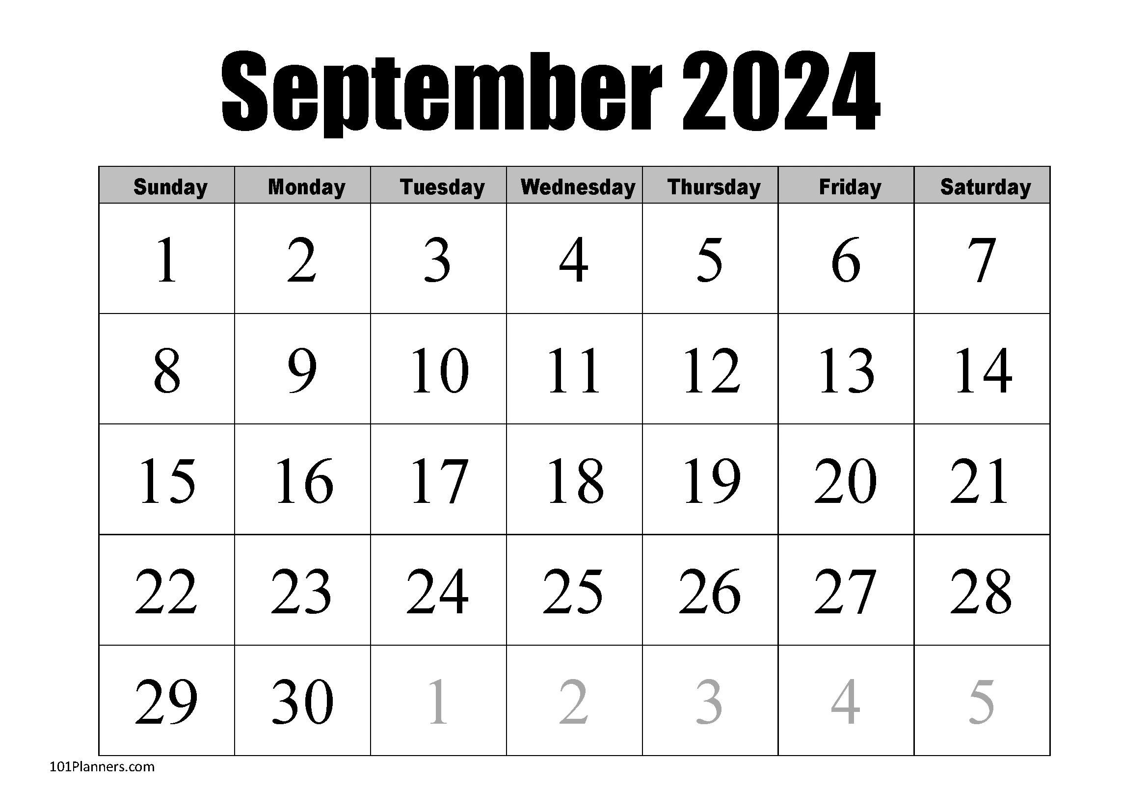 Free Printable September 2024 Calendar | Customize Online for Show Me The Calendar Of September 2024