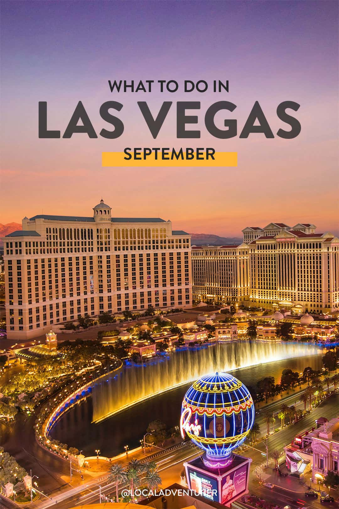 Las Vegas September Events 2024 - Things To Do, Weather, What To Pack pertaining to Las Vegas Calendar September 2024