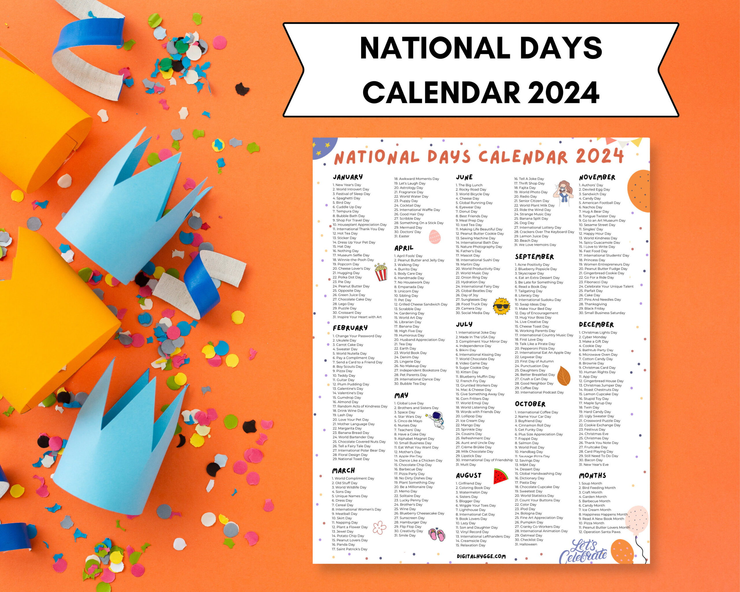 National Days Calendar Printable 2024 National Holidays Calendar regarding September 2024 Calendar National Days