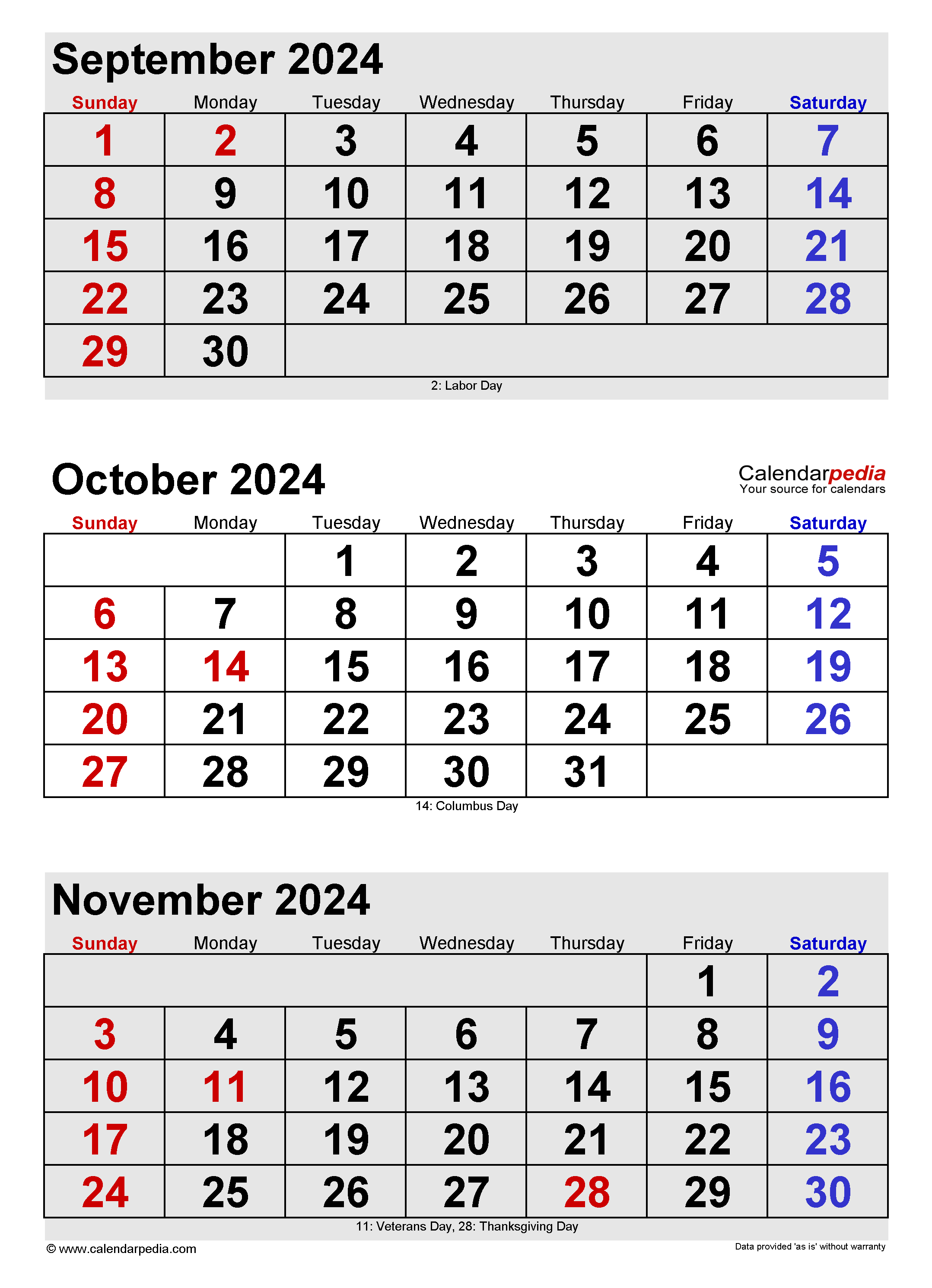 October 2024 Calendar | Templates For Word, Excel And Pdf within Printable Calendar October 2024 To September 2024