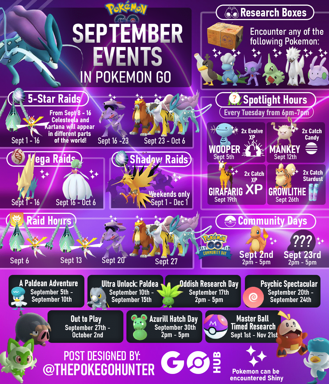 Pokémon Go In September: Pvp Priorities | Pokémon Go Hub with regard to September 2024 Calendar Pokemon Go