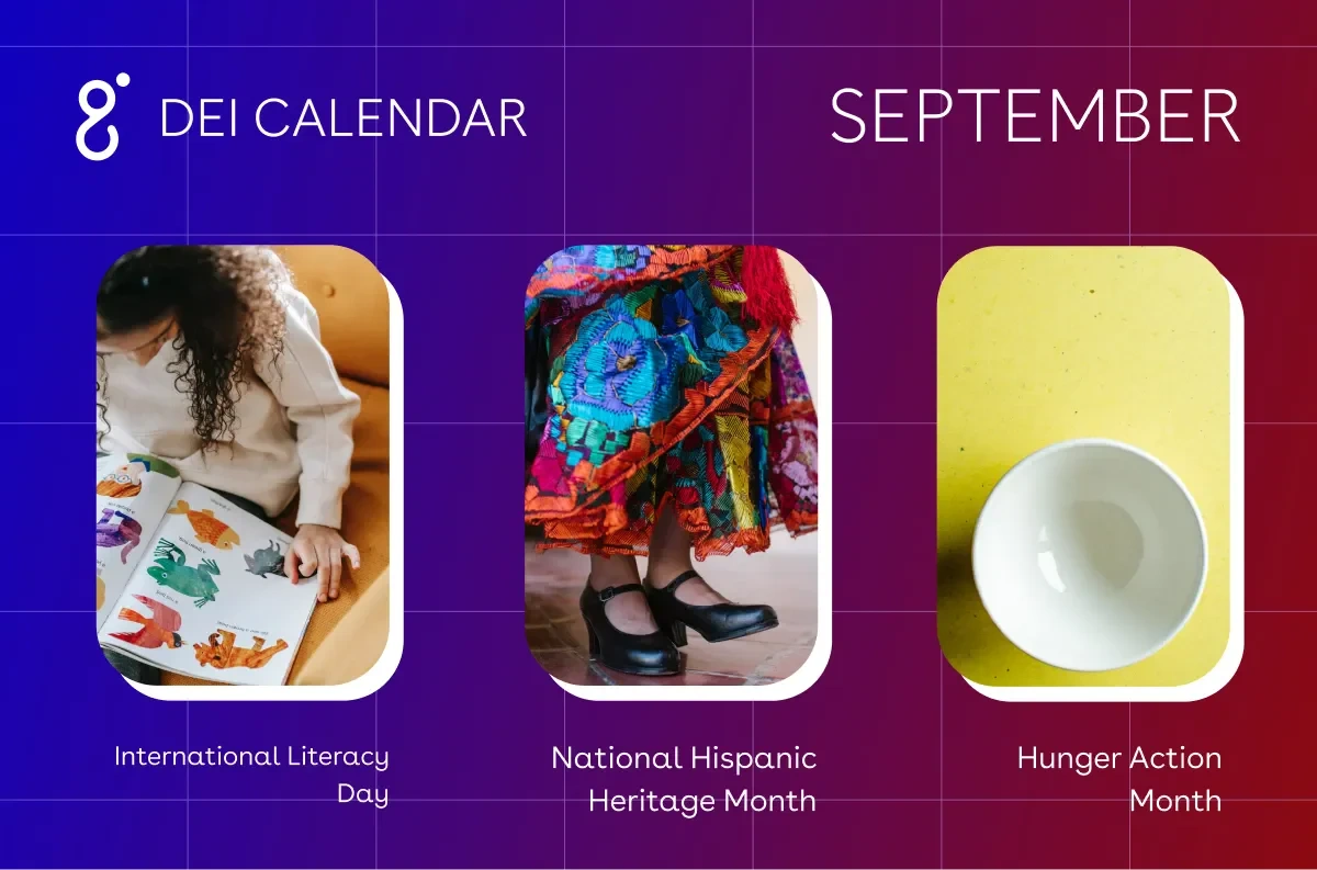 September Diversity Month Calendar 2023 inside September Diversity Calendar 2024