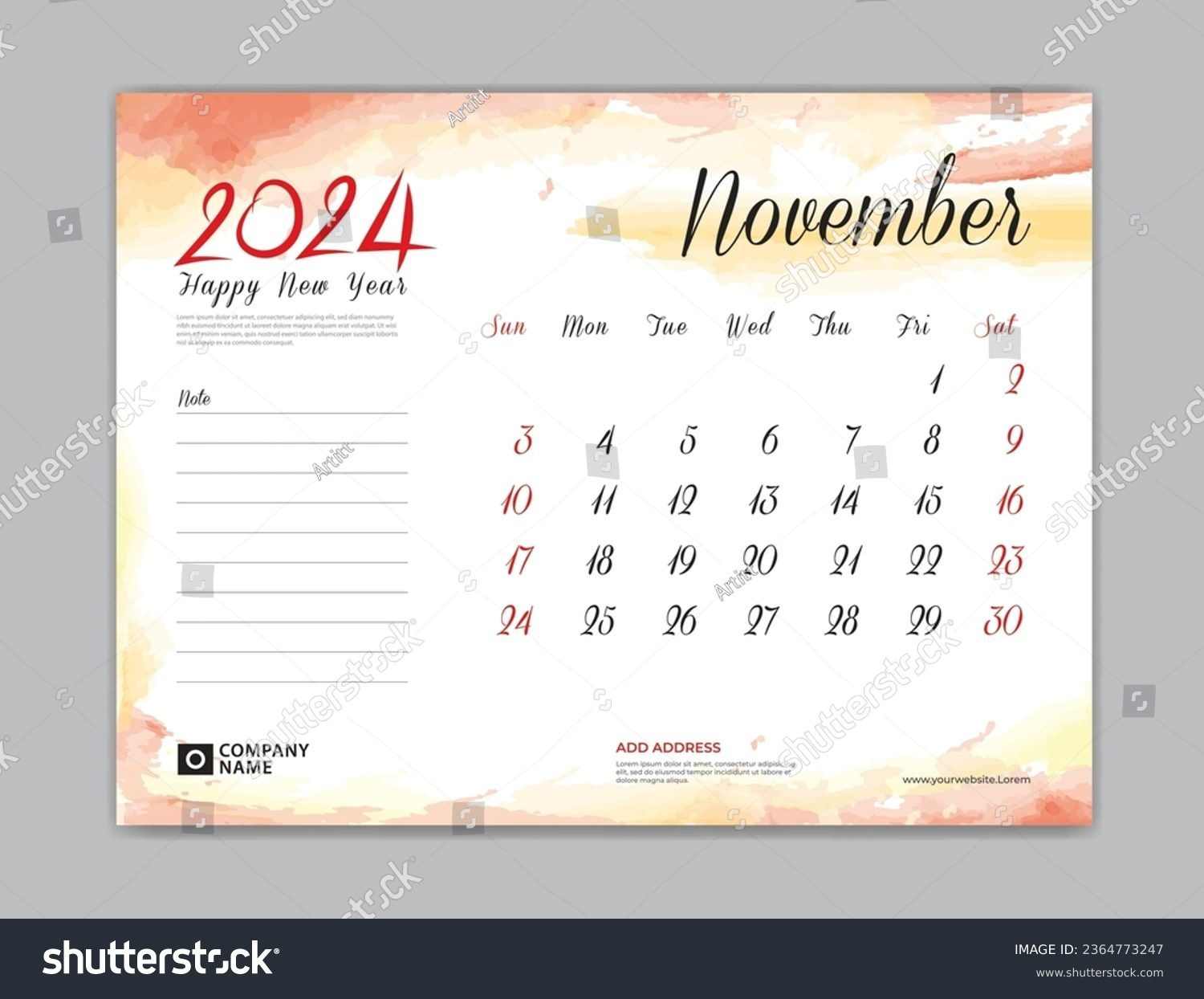 Vorlage Kalender 2024, Schreibtischkalender 2024, November: Stock pertaining to Desk Calendar November 2024 Printable