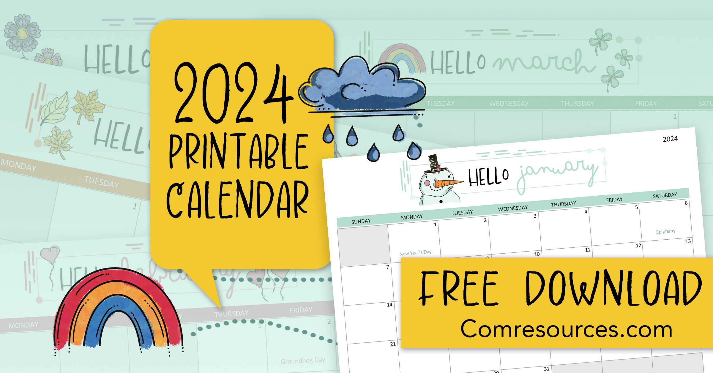 Printable 2024 Church Calendar | Churchart Blog with regard to 2024 Presbyterian Planning Calendar Printable July December