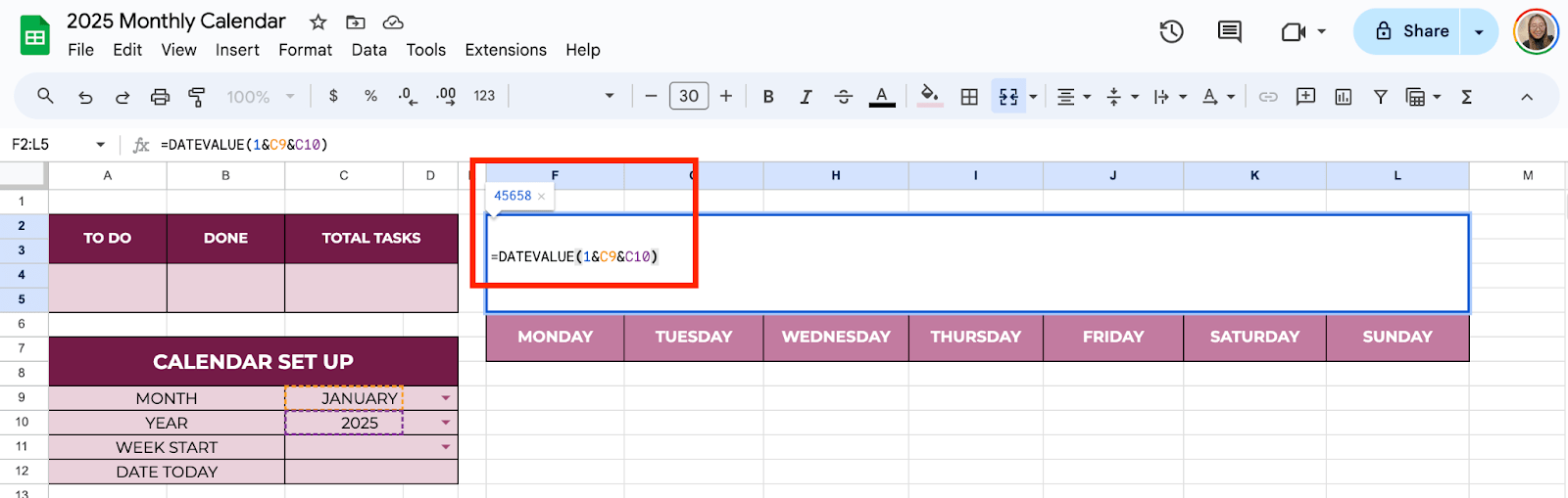 How To Create A 2025 Monthly Calendar In Google Sheets - Filedrop for Google Calendar Always Open In March 2025