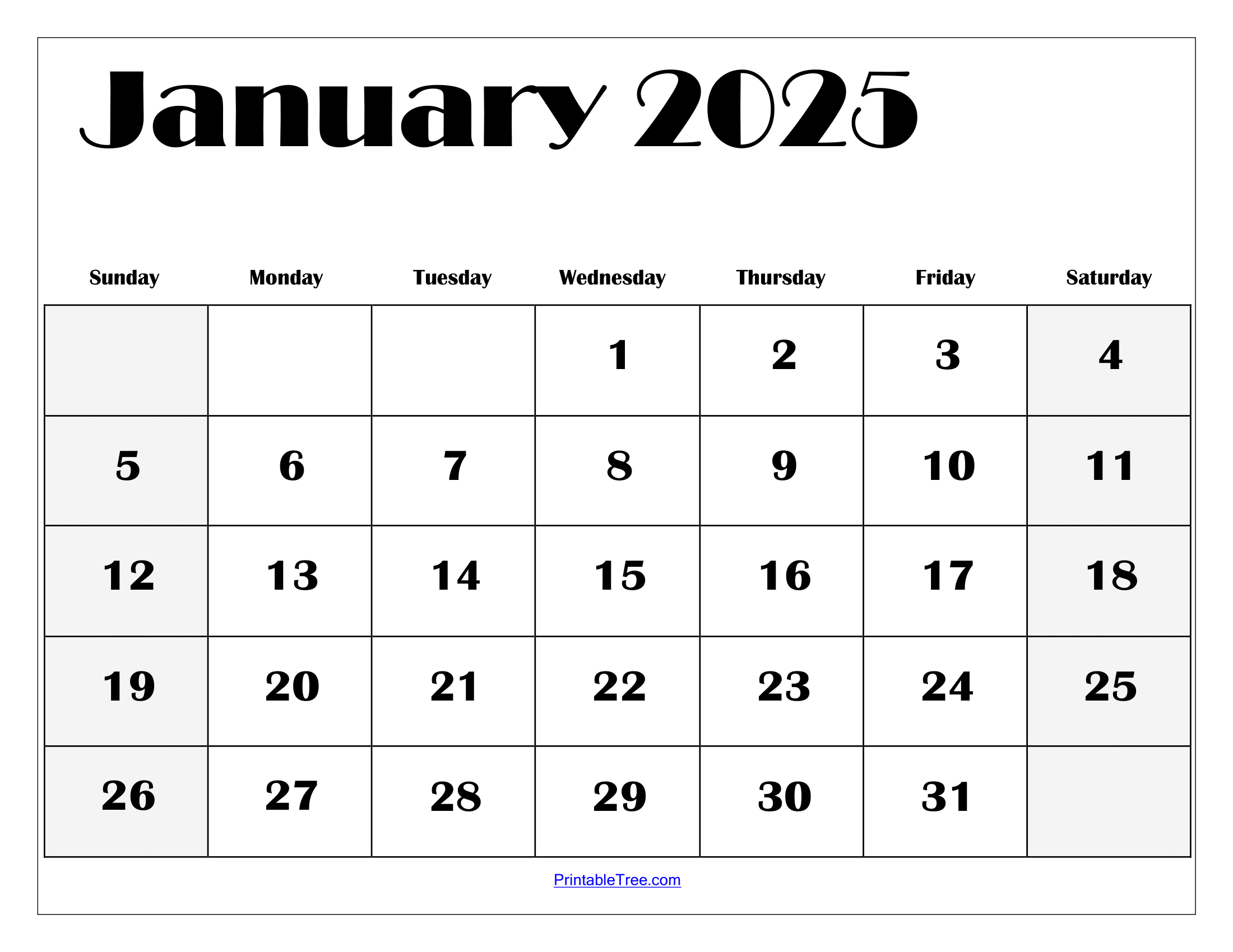 January 2025 Calendar Printable Pdf Template With Holidays in March 2025 Calendar Wiki