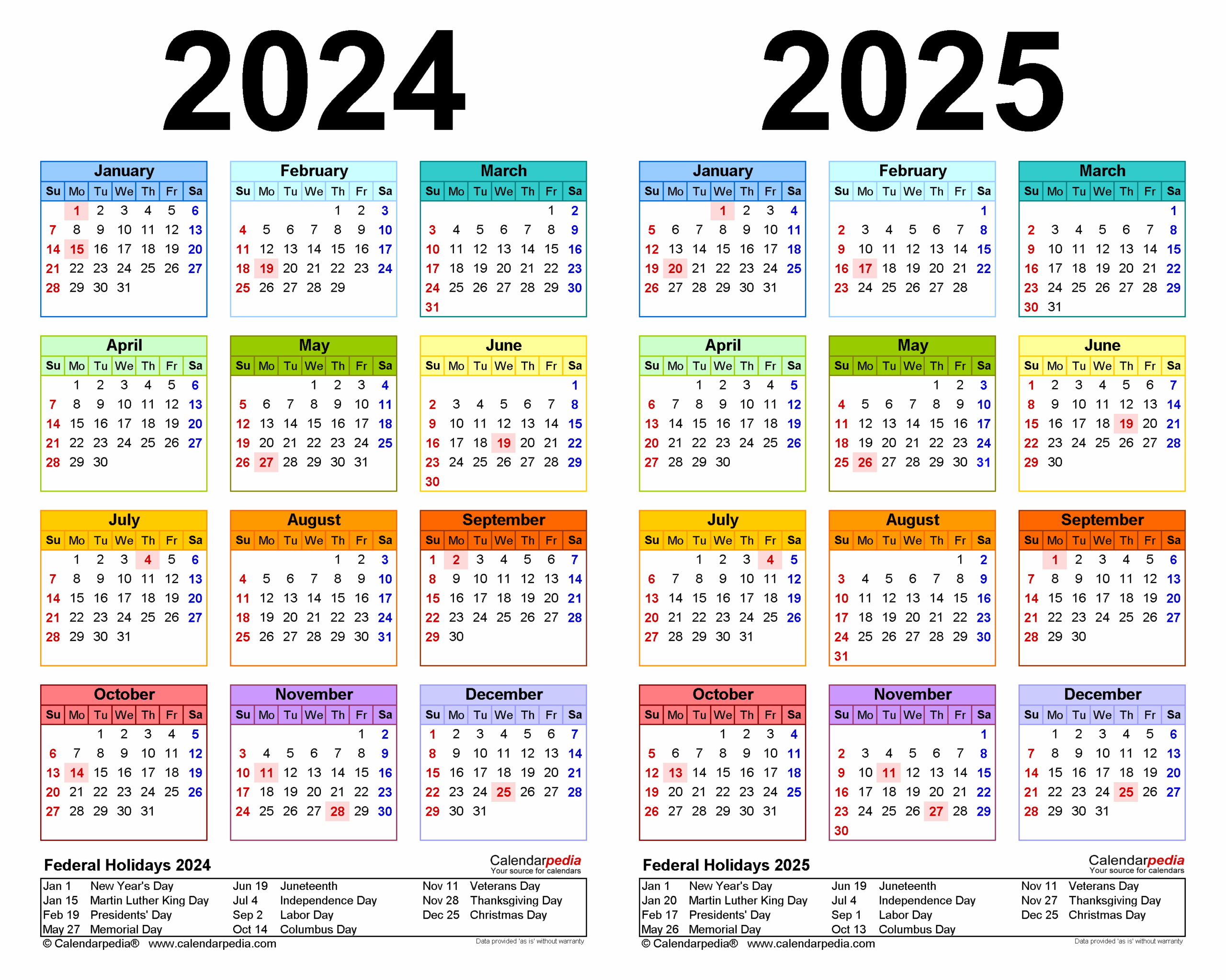 2024-2025 Two Year Calendar - Free Printable Pdf Templates throughout Calendar September 2024 To June 2025