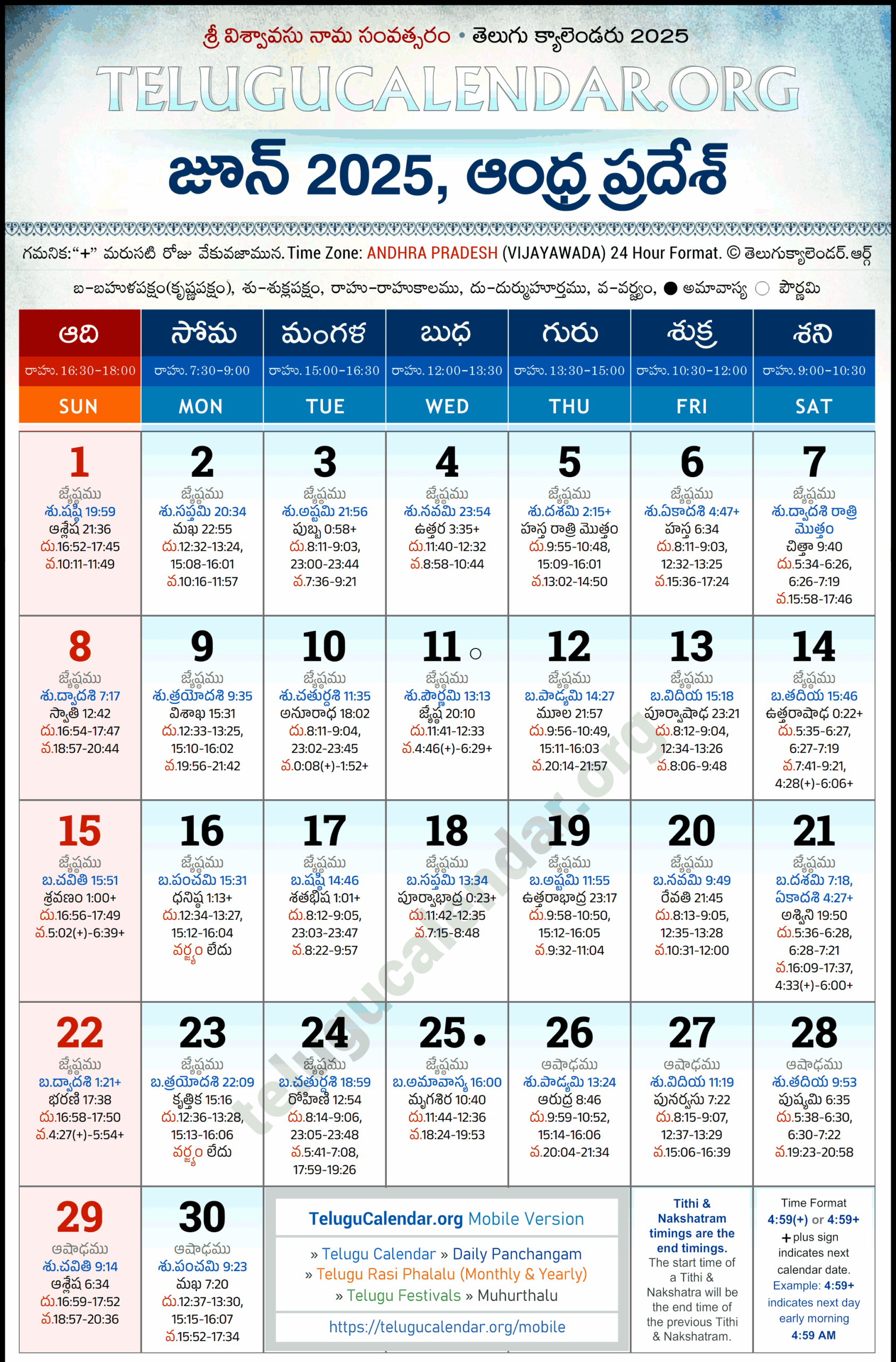 Andhra Pradesh Telugu Calendar 2025 June Pdf Festivals with regard to Telugu Hindu Calendar June 2025 Good Days