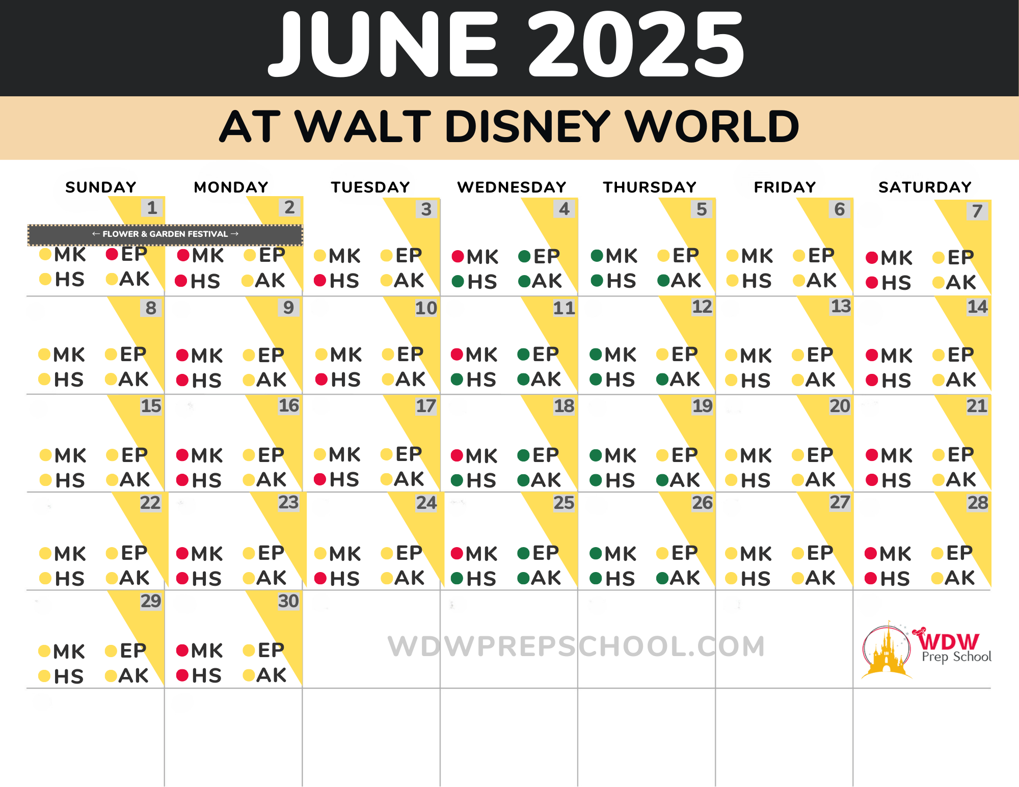 Disney World In June 2025: Crowds &amp;amp; Planning Info inside June 2025 Disney Crowd Calendar
