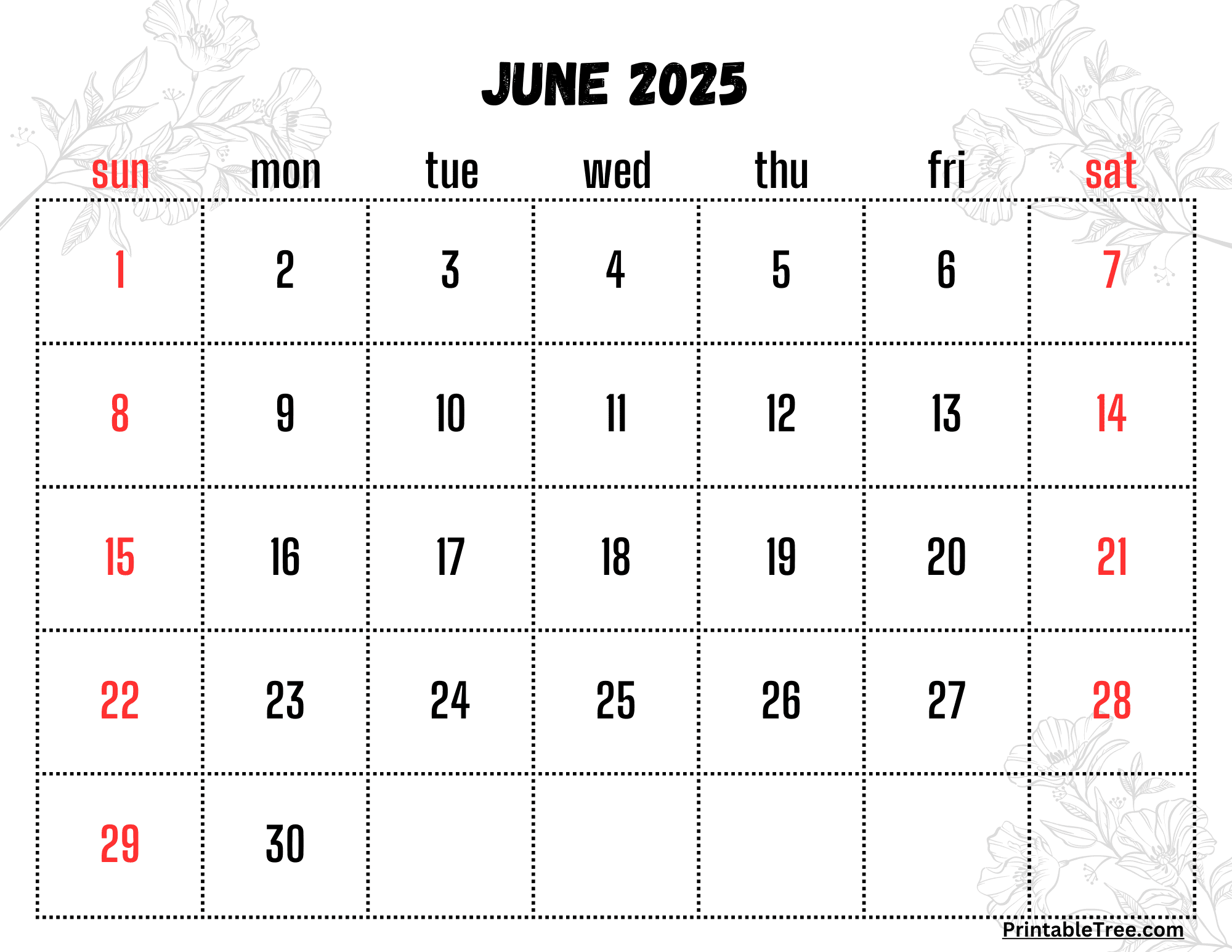 Free June 2025 Calendar Printable Pdf Template With Holidays pertaining to Show Me A June Calendar 2025