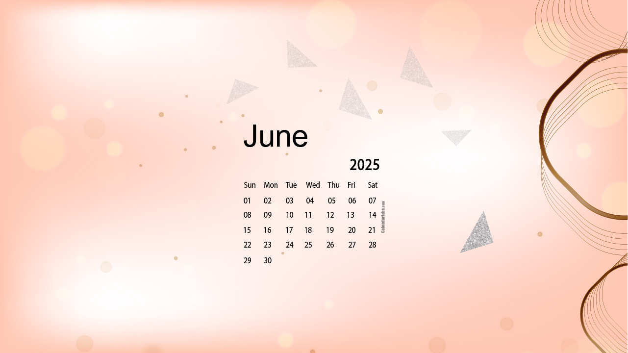 June 2025 Desktop Wallpaper Calendar - Calendarlabs for June 2025 Desktop Calendar