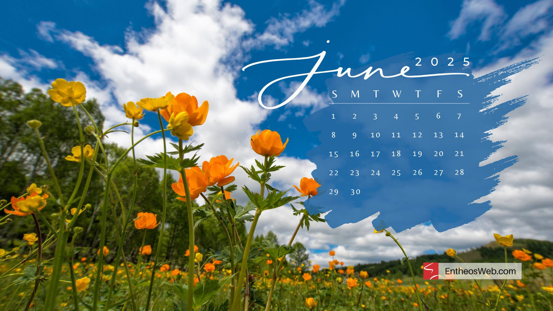 June Calendar Desktop Wallpaper Background | Entheosweb inside June Wallpaper Calendar 2025