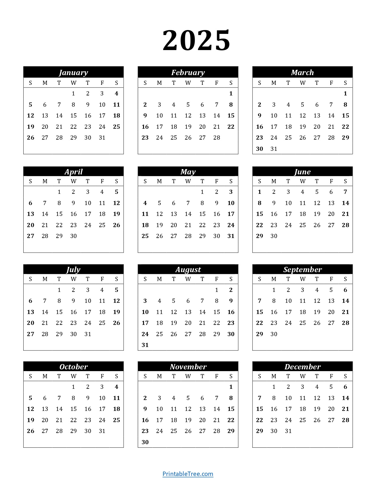 Printable Calendar 2025 One Page With Holidays (Single Page) 2025 in General Blue June 2025 Calendar
