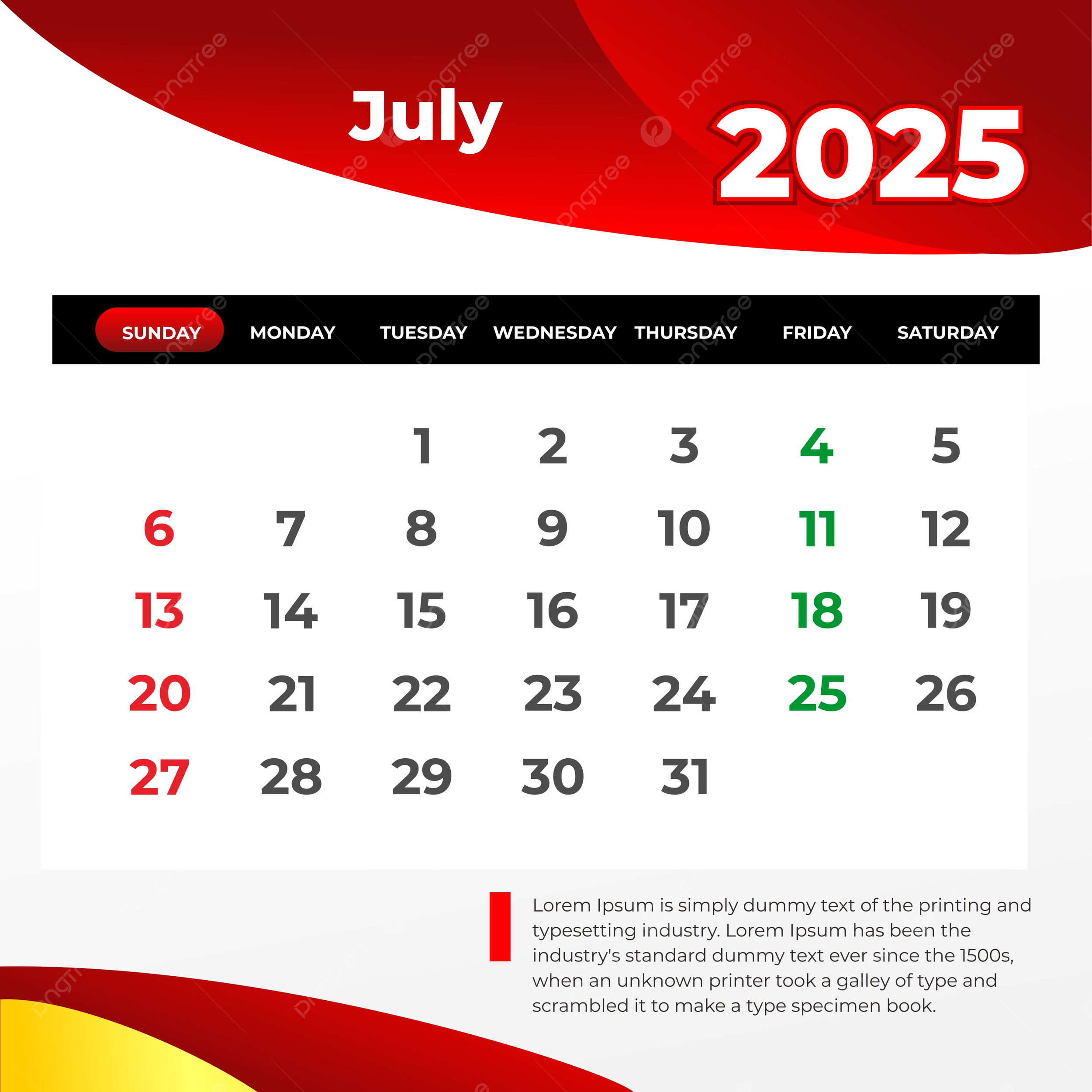 July 2025 Desk Calendar Vector Template Download On Pngtree pertaining to July Calendar 2025 Singapore