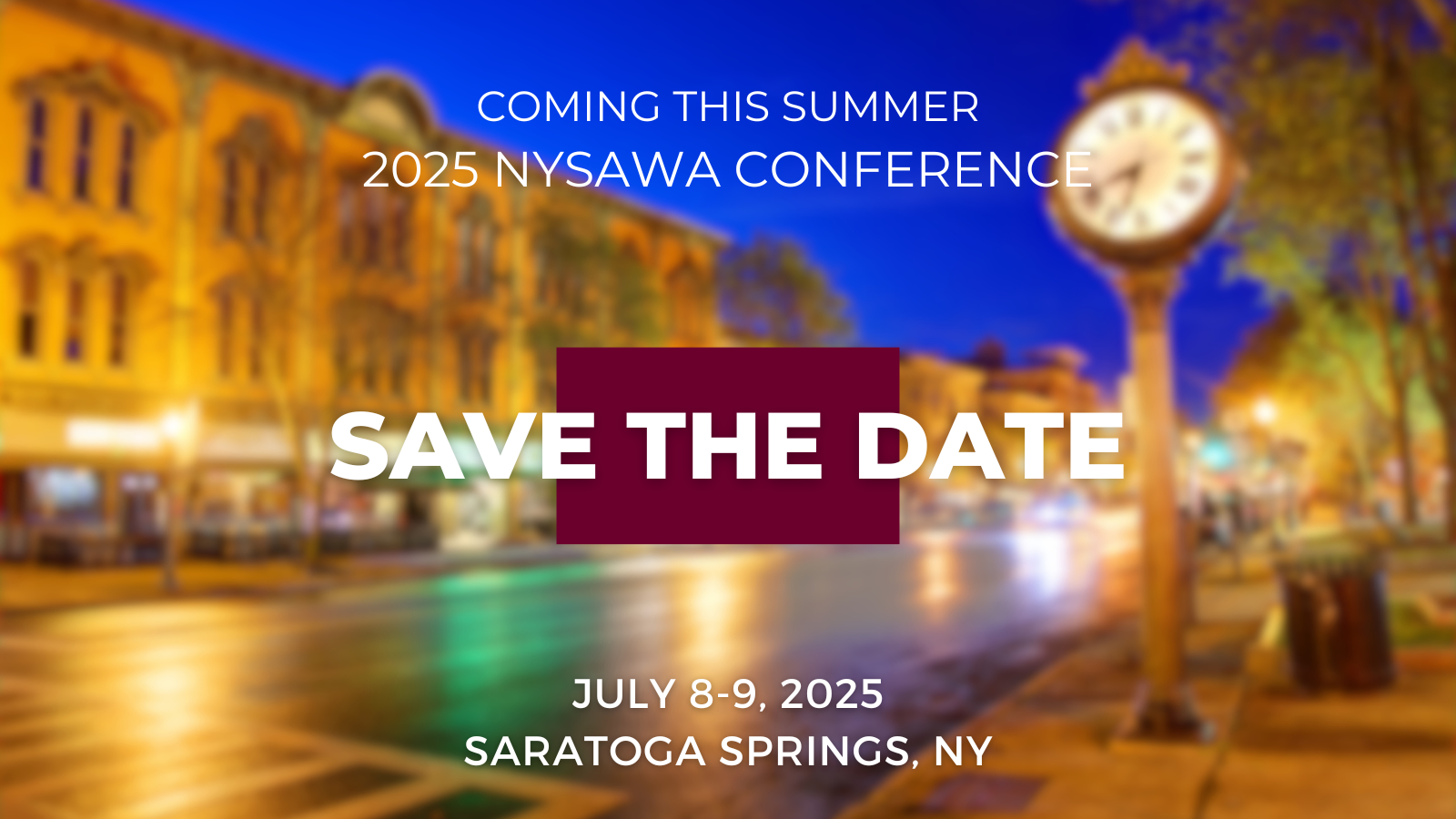 Mark Your Calendar: Nysawa Conference Coming July 8-9, 2025 In pertaining to New York Event Calendar July 2025