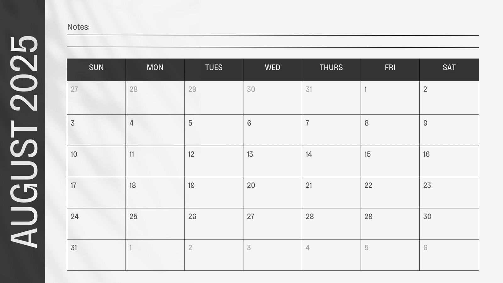 Free Printable August 2025 Calendar Templates | Canva intended for August 2025 Calendar Typecalendar