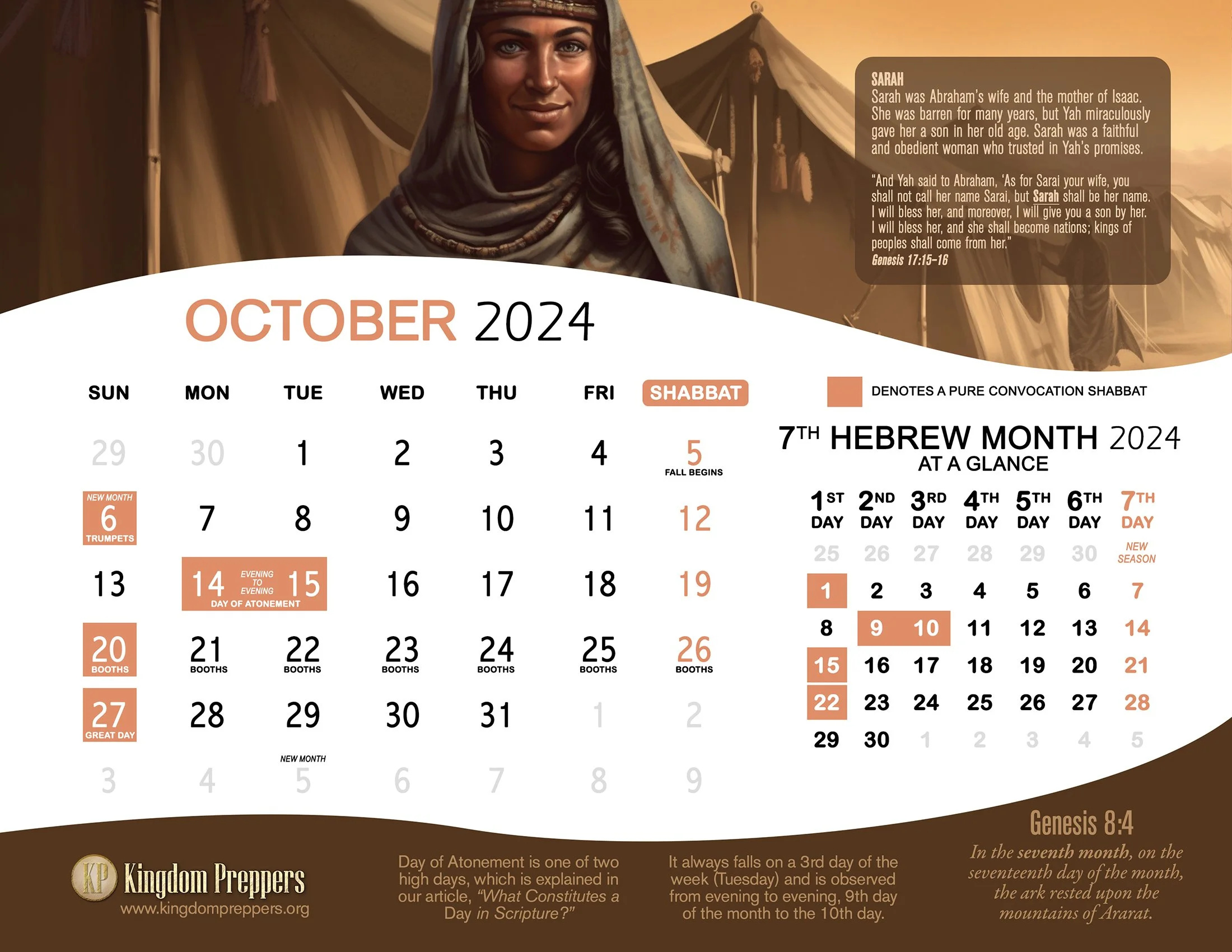 Hebrew Israelite Calendar (2024-2025) — Kingdom Preppers regarding August In Hebrew Calendar 2025