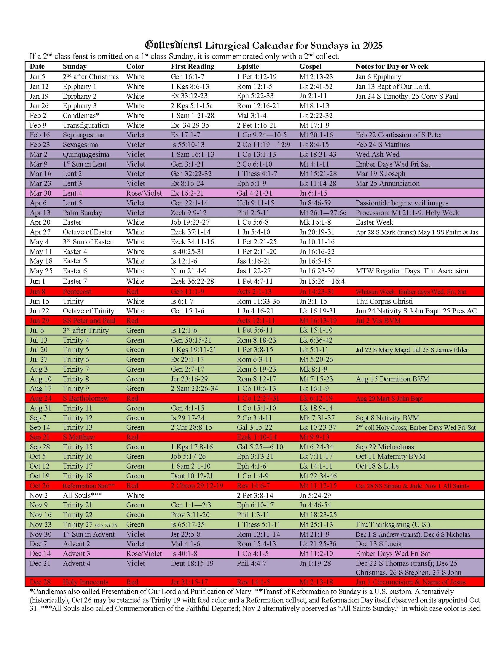 The 2025 Liturgical Calendar Is Here — Gottesdienst regarding 15 August 2025 Catholic Calendar