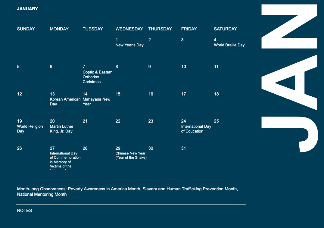 Diversity, Equity, And Inclusion (Dei) Calendar For 2025 regarding October Dei Calendar 2025