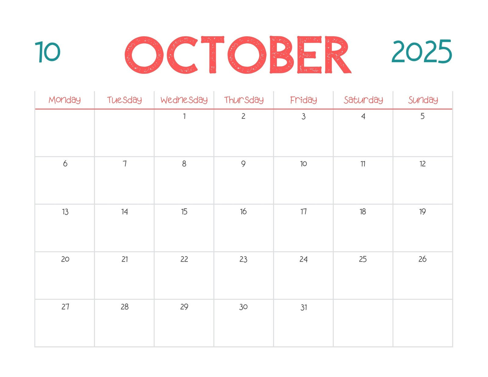 Free October 2025 Calendar Templates To Customize | Canva pertaining to Show October 2025 Calendar