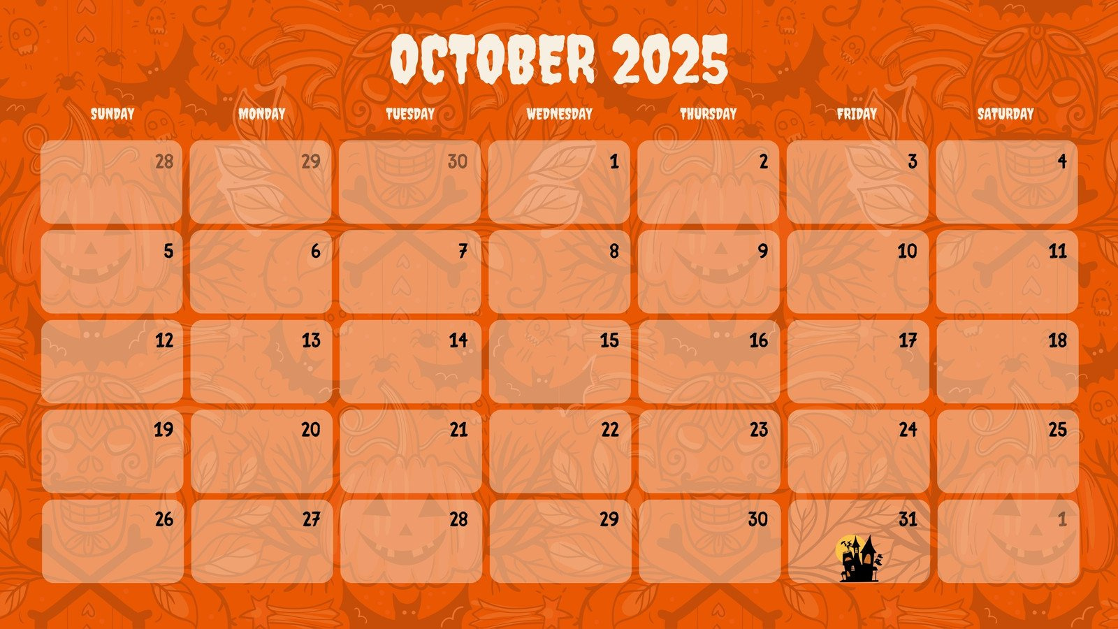 Free, Printable, Editable Event Calendar Templates | Canva intended for Calendar Of Events For October 2025